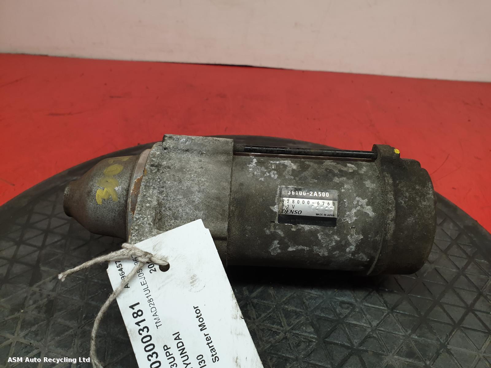 View Auto part Starter Motor Hyundai I30 2014