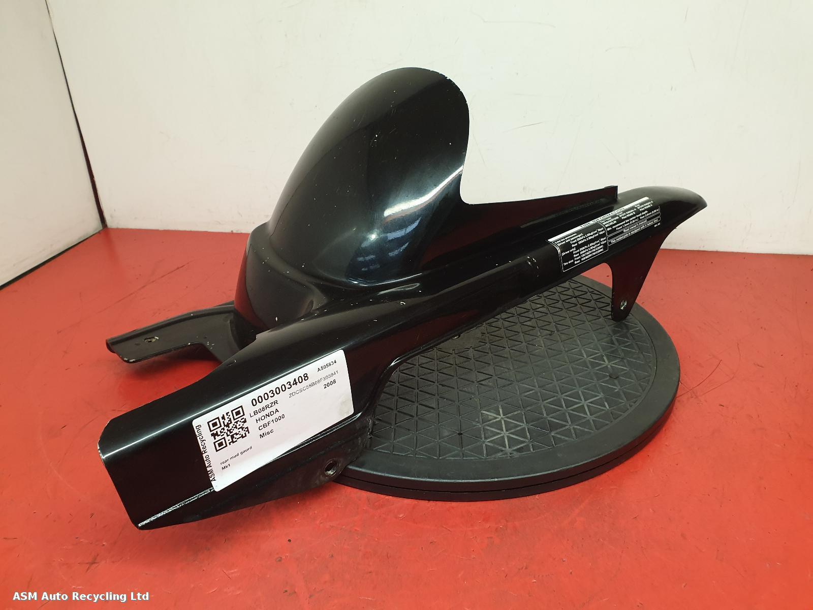 View Auto part Rear Mudguard Honda Cbf1000 2008