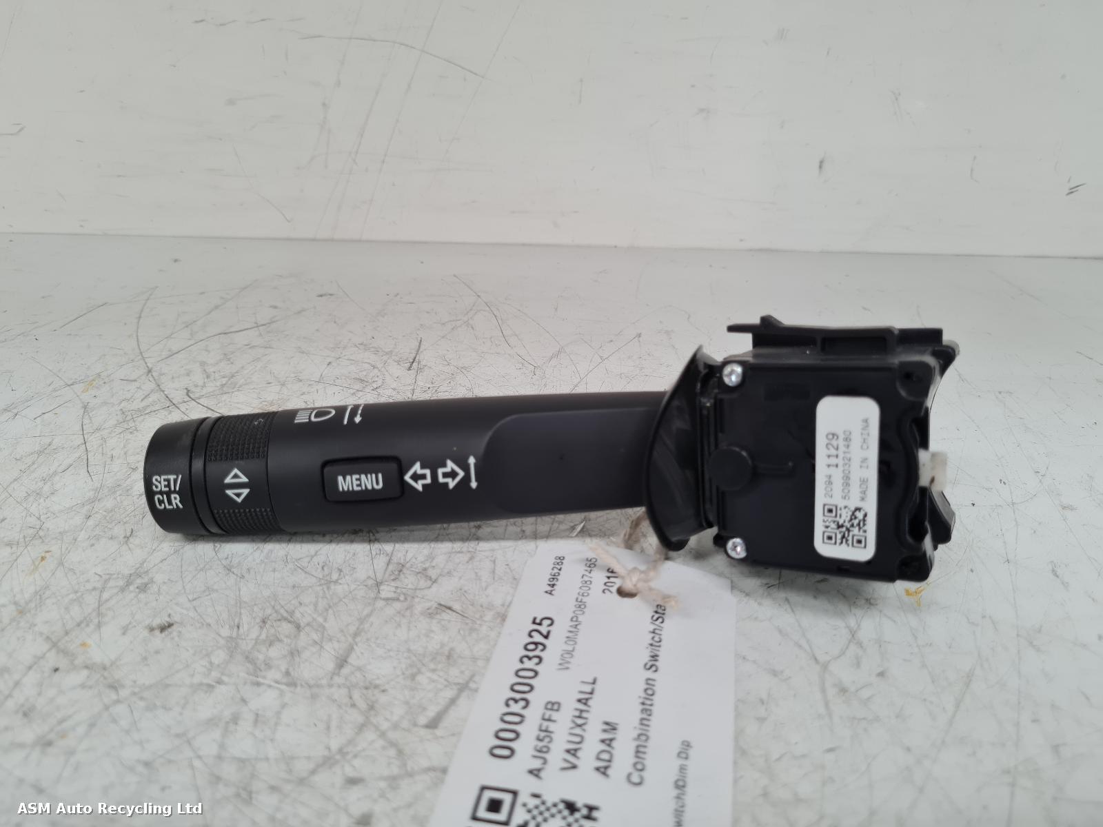 View Auto part Combination Switch Vauxhall Adam 2016