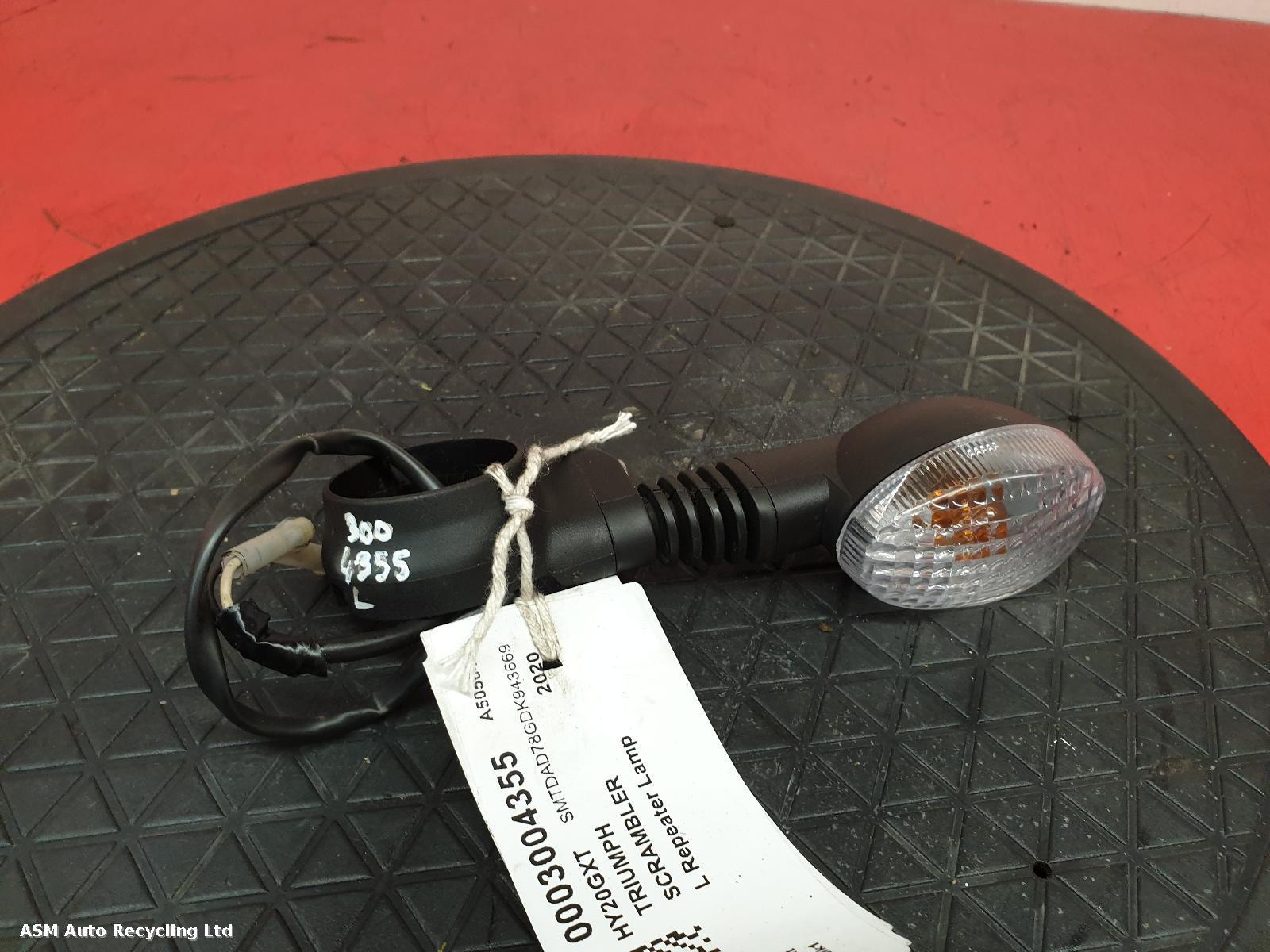 View Auto part L Repeater Lamp Triumph Scrambler 2020