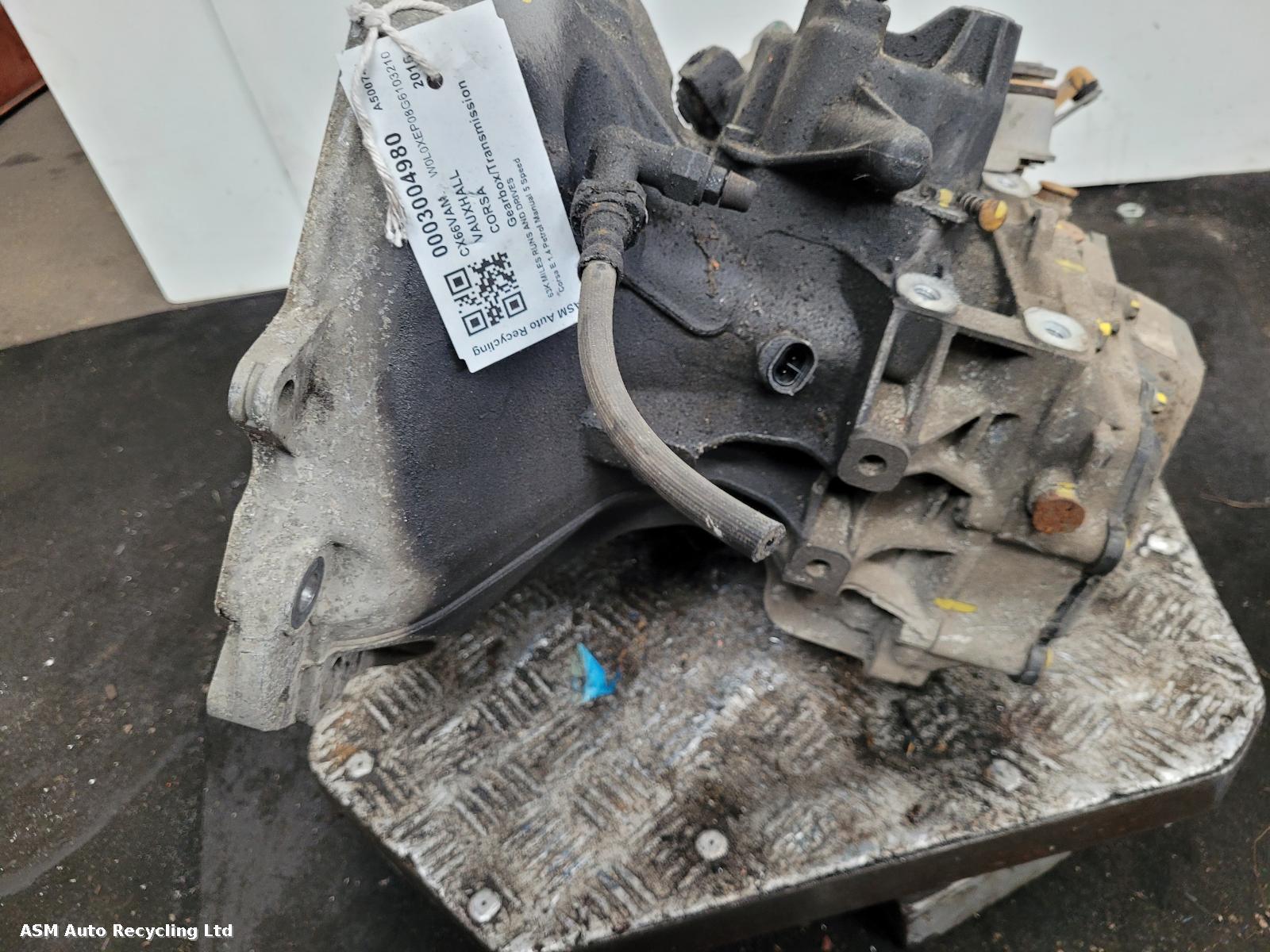 View Auto part Gearbox Vauxhall Corsa 2016
