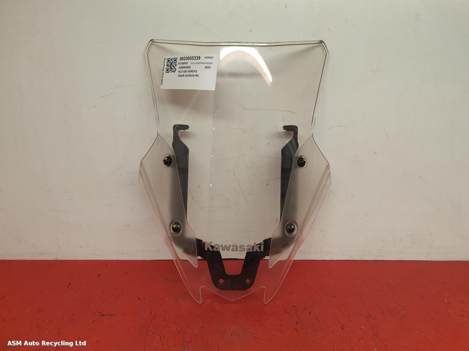 View Auto part Visor Screen Kawasaki Kle 650 Versys 2023