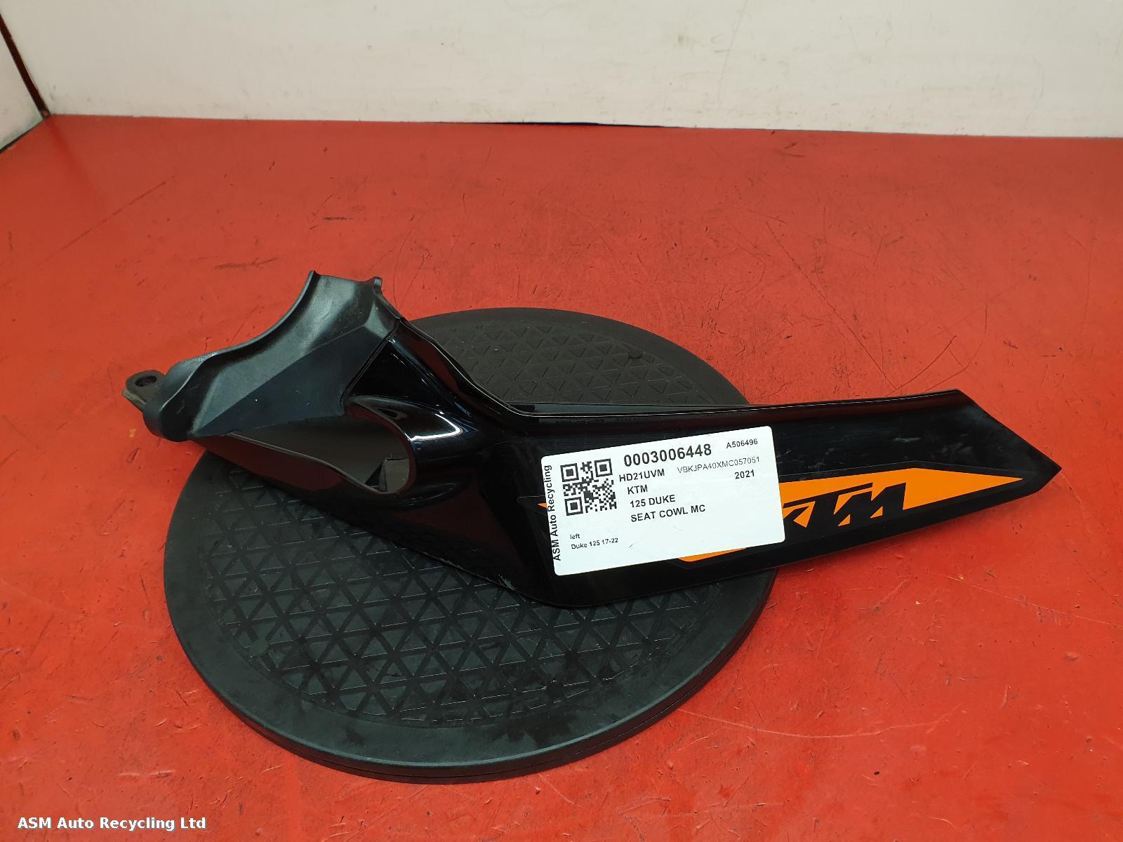 View Auto part Seat Cowl Ktm 125 Duke 2021