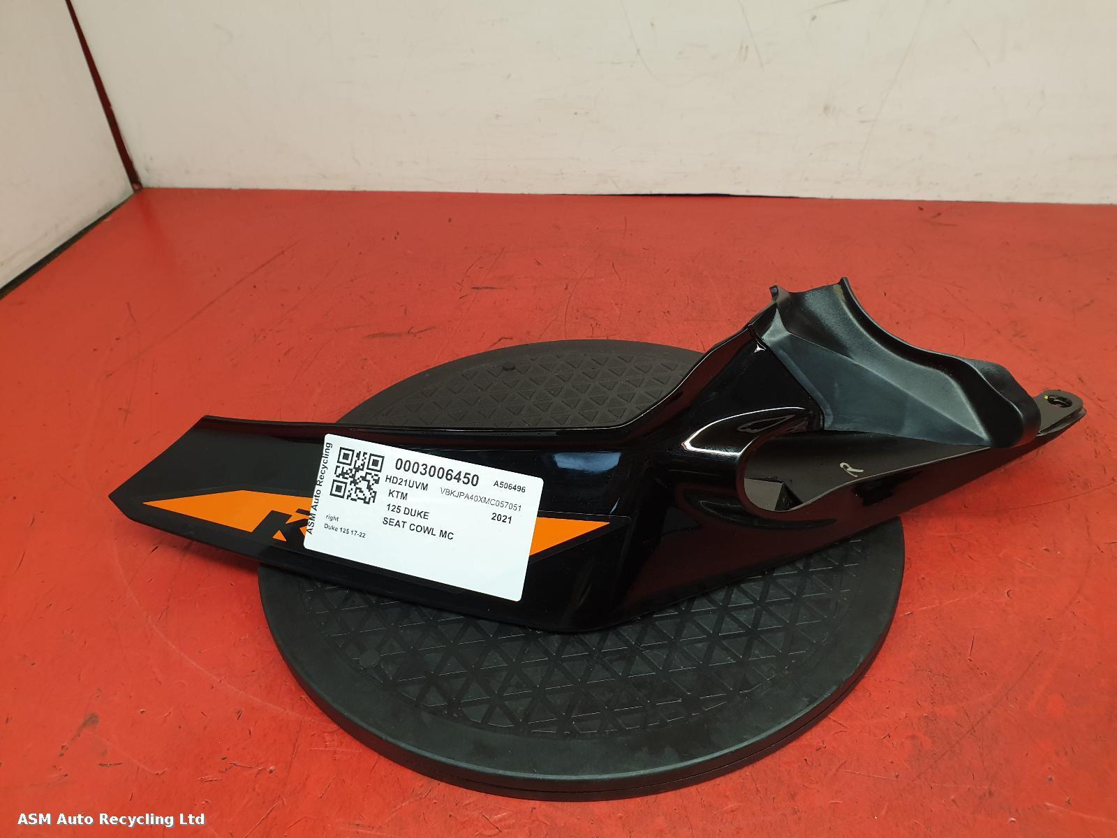 View Auto part Seat Cowl Ktm 125 Duke 2021