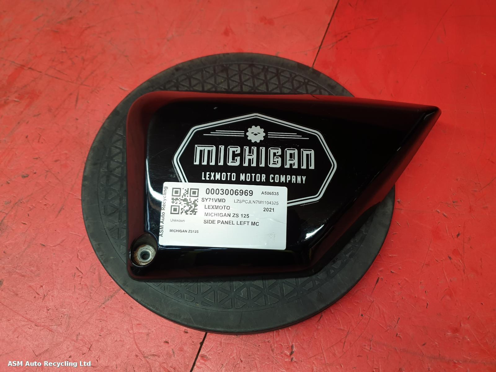 View Auto part Side Panel Left Lexmoto Michigan Zs 125 2021