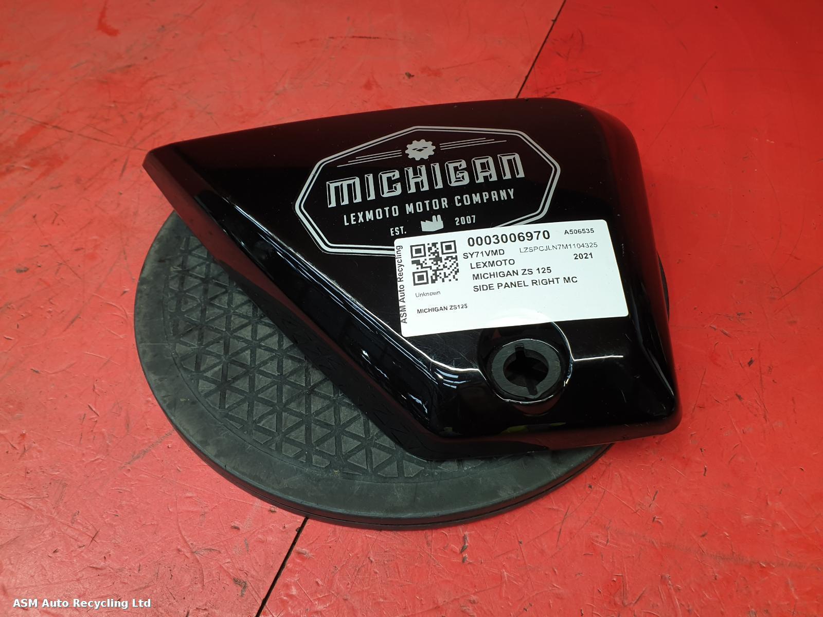 View Auto part Side Panel Right Lexmoto Michigan Zs 125 2021