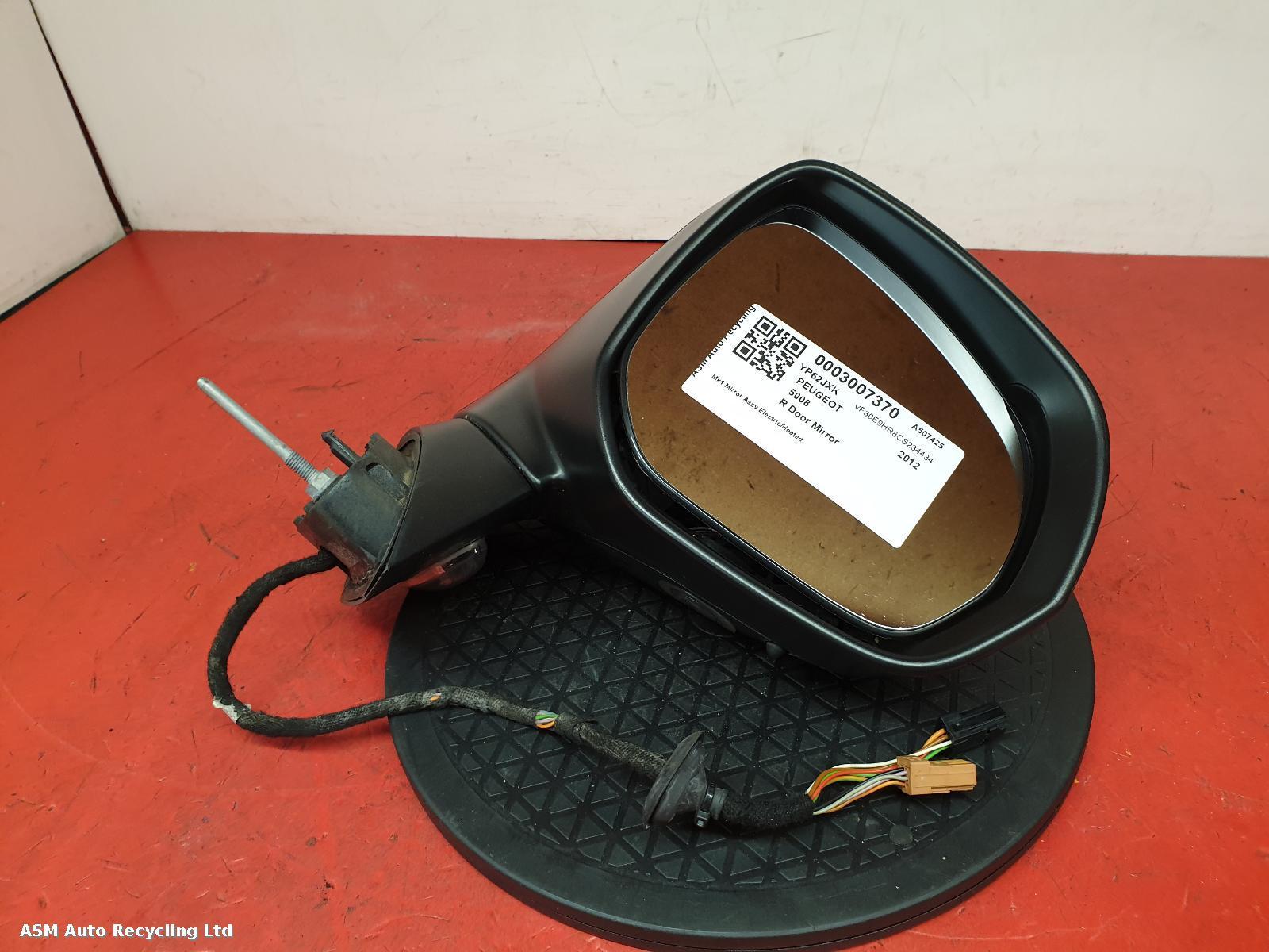 View Auto part R Door Mirror Peugeot 5008 2012