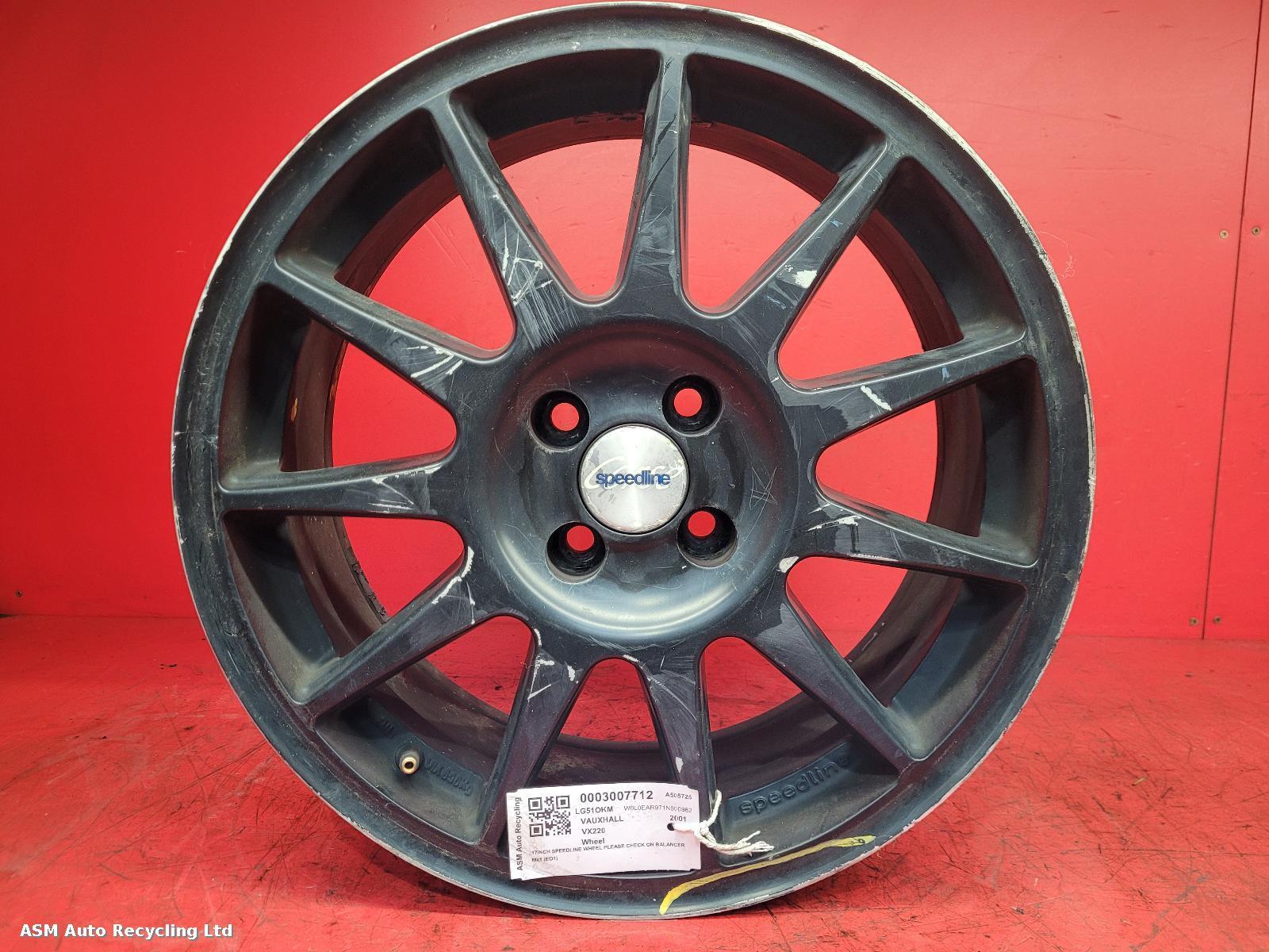 View Auto part Wheel Vauxhall Vx220 2001