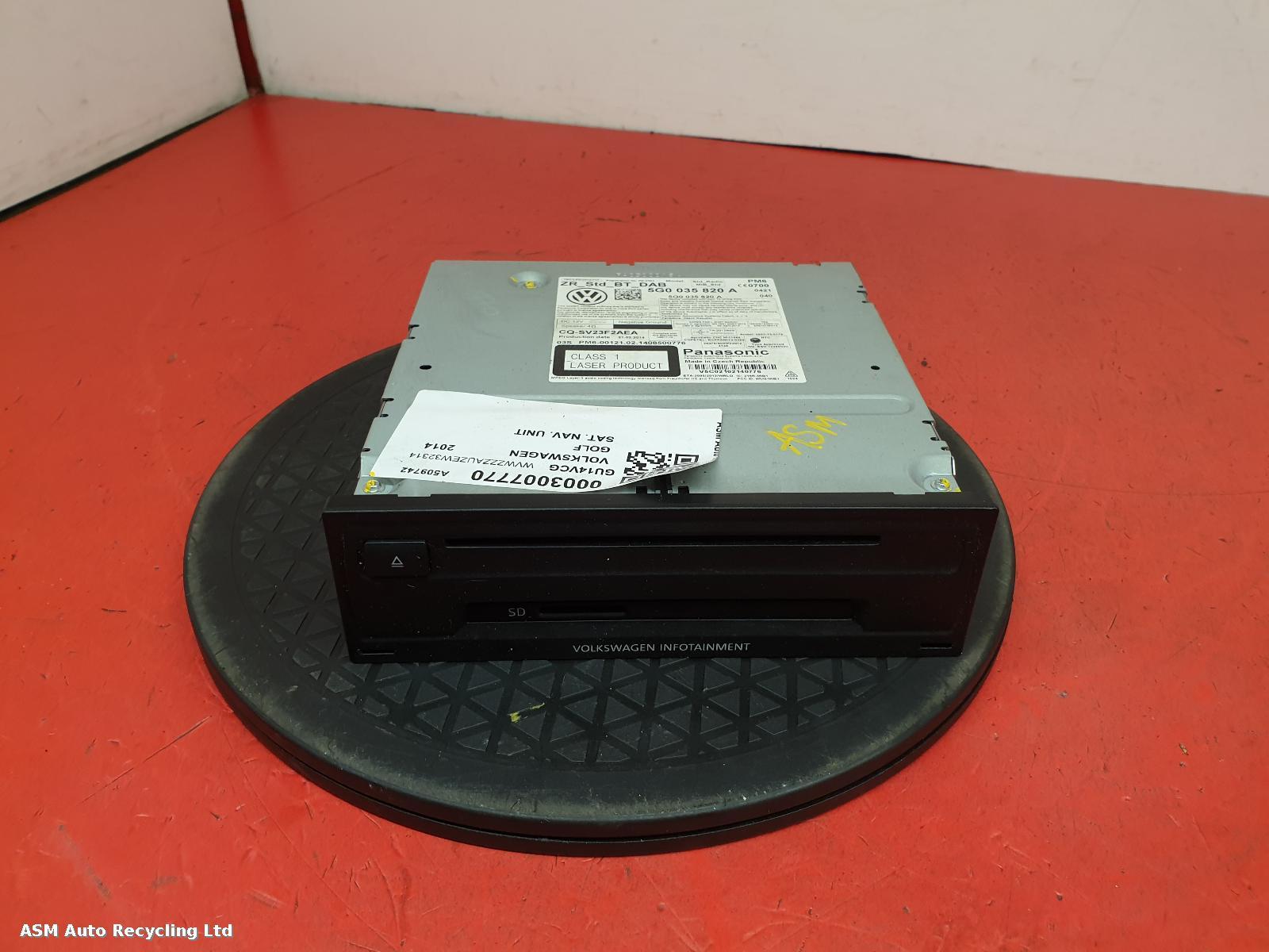 View Auto part CD Changer Volkswagen Golf 2014