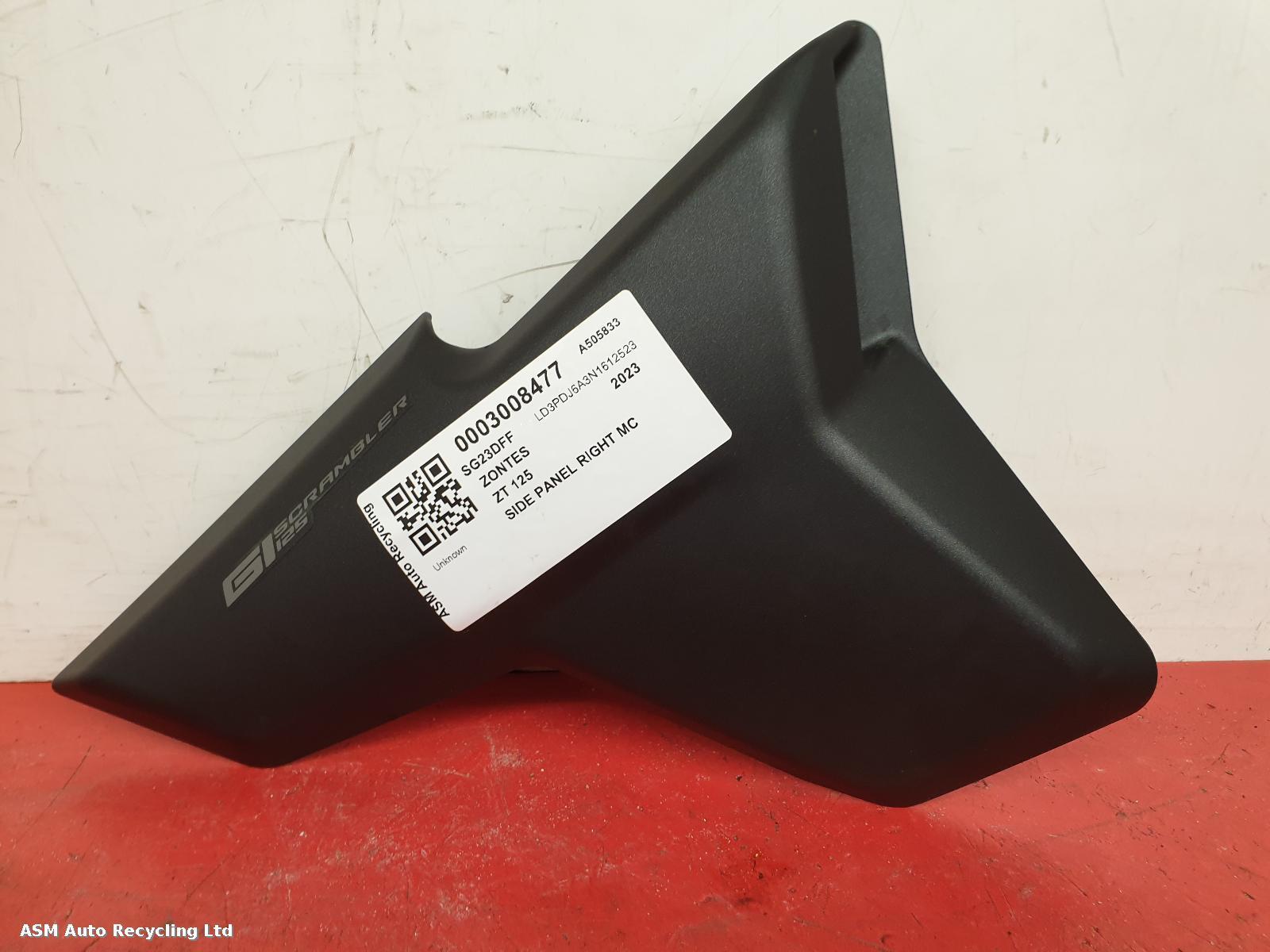 View Auto part Side Panel Right Zontes Zt 125 2023
