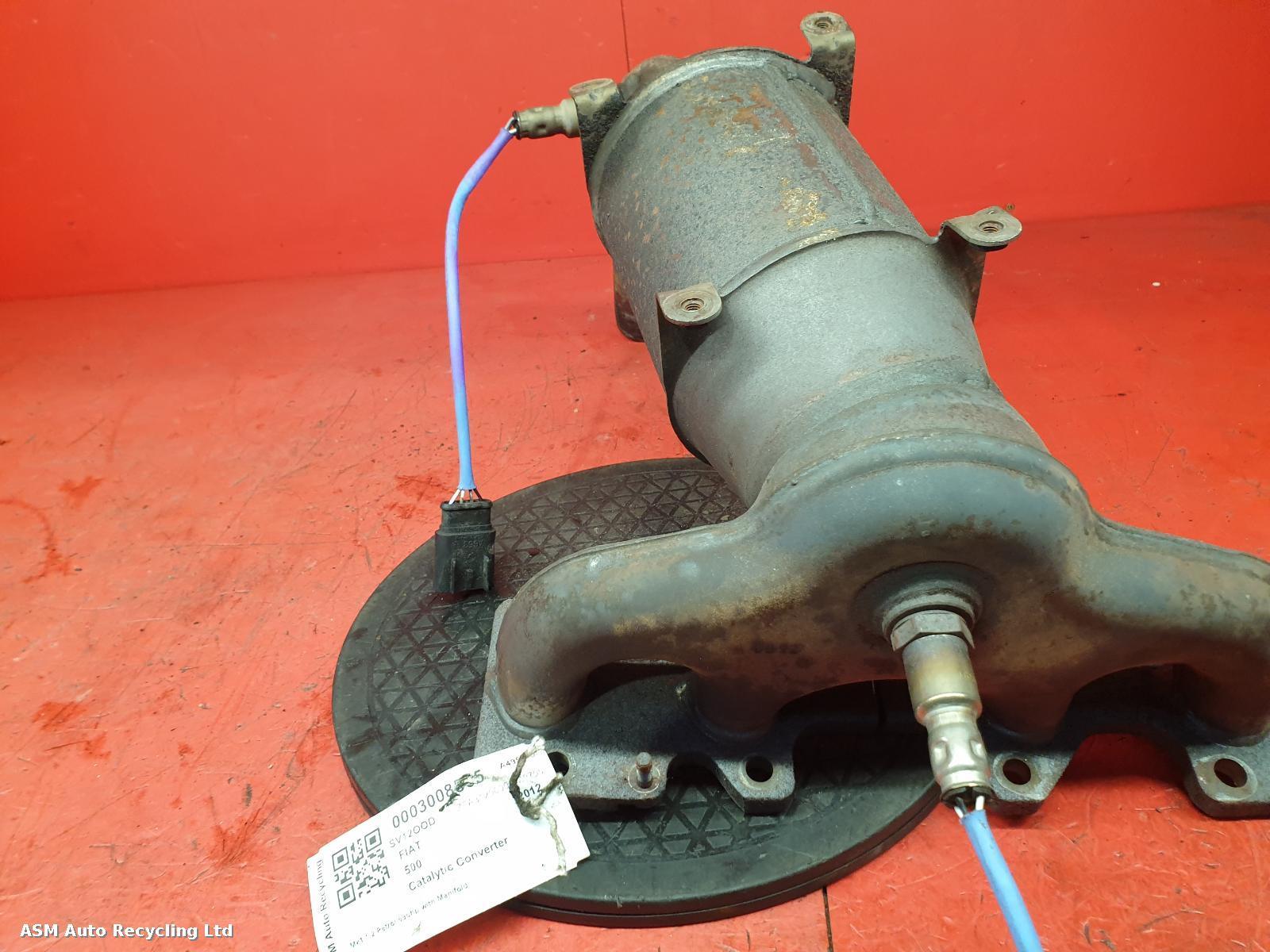View Auto part Catalytic Converter Fiat 500 2012