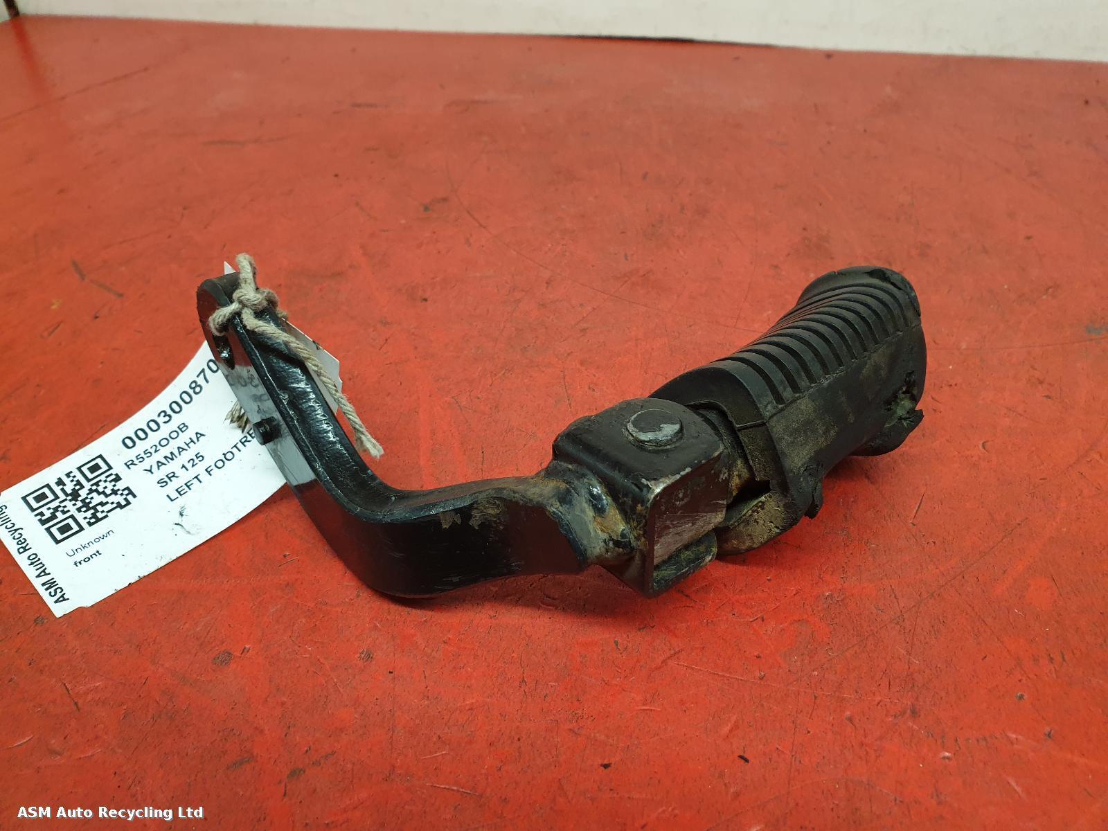 View Auto part Left Footrest Yamaha Sr 125 1998