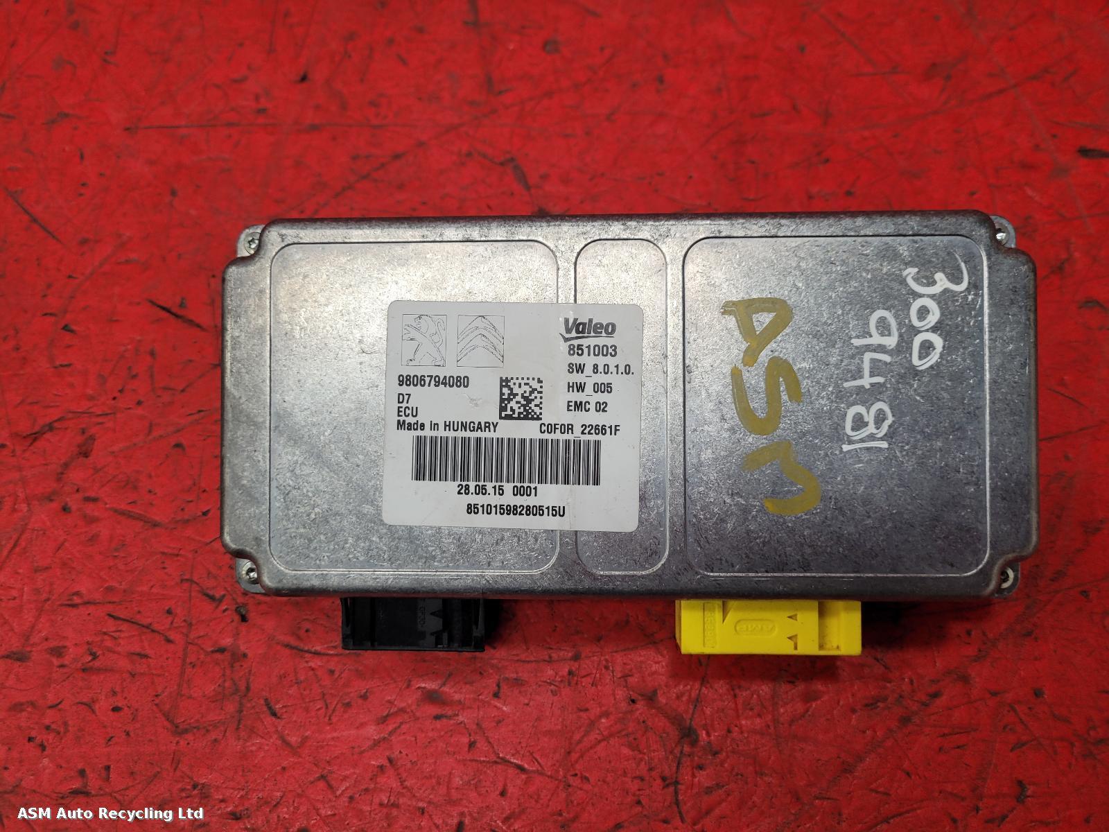 View Auto part Airbag Kit Citroen C4 Picasso 2015