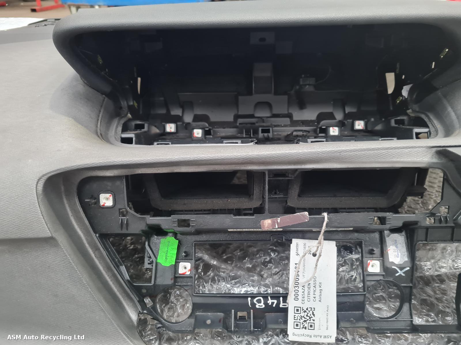 View Auto part Airbag Kit Citroen C4 Picasso 2015
