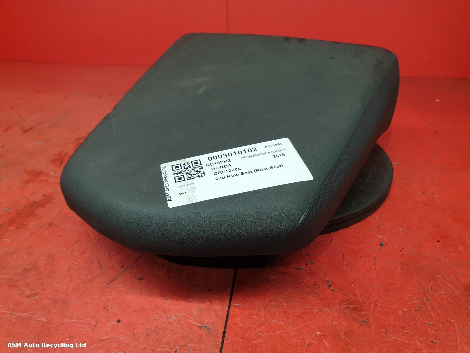 View Auto part 2nd Seat (Rear Seat) Honda Crf1000l 2016