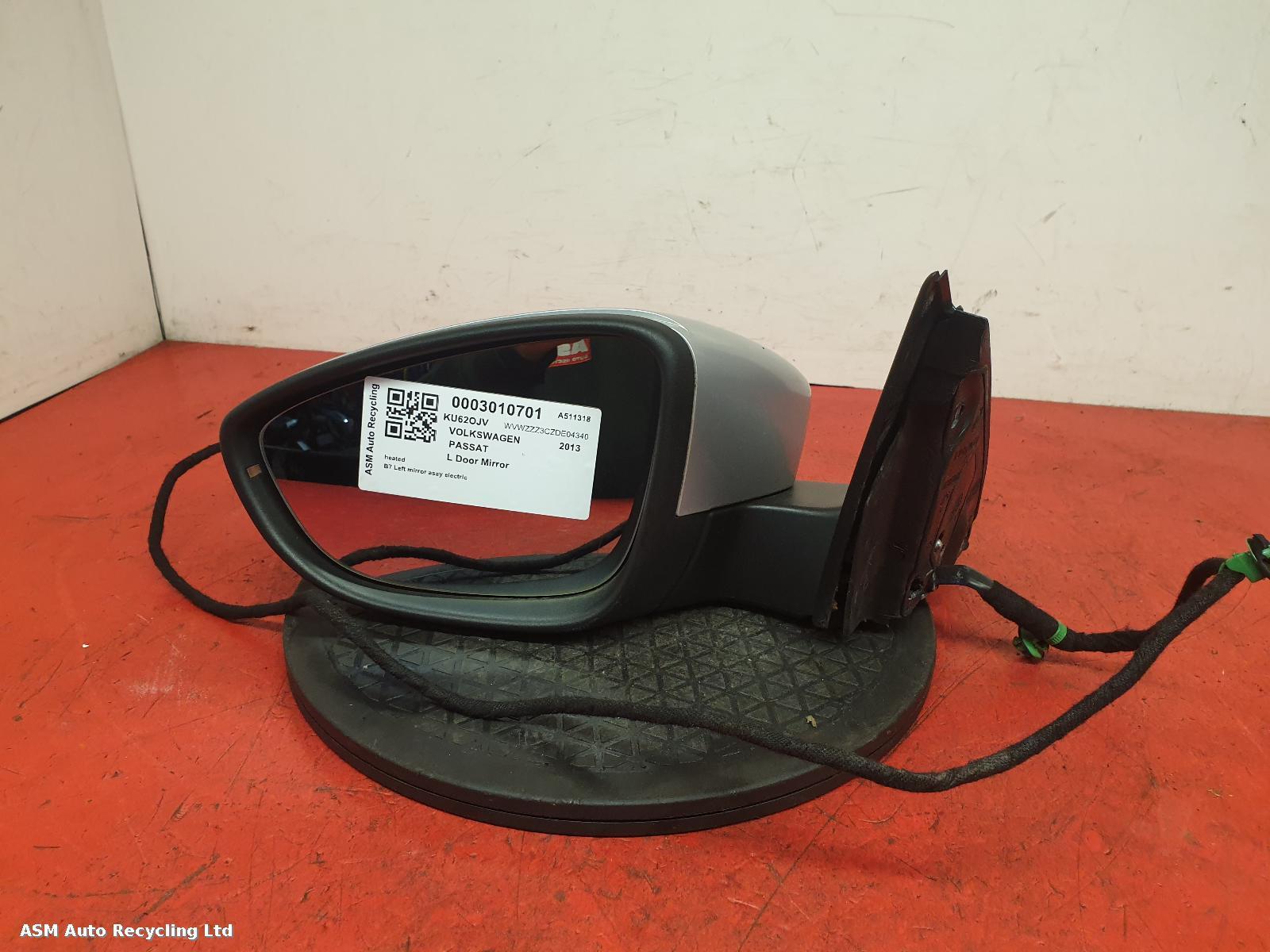 View Auto part L Door Mirror Volkswagen Passat 2013