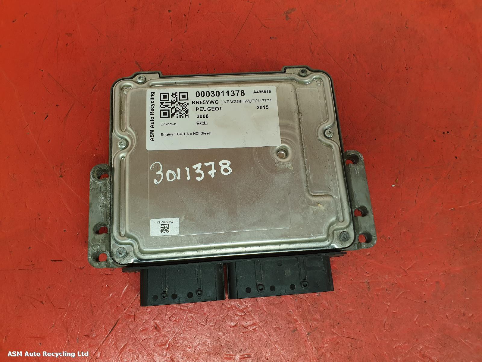 View Auto part ECU Peugeot 2008 2015