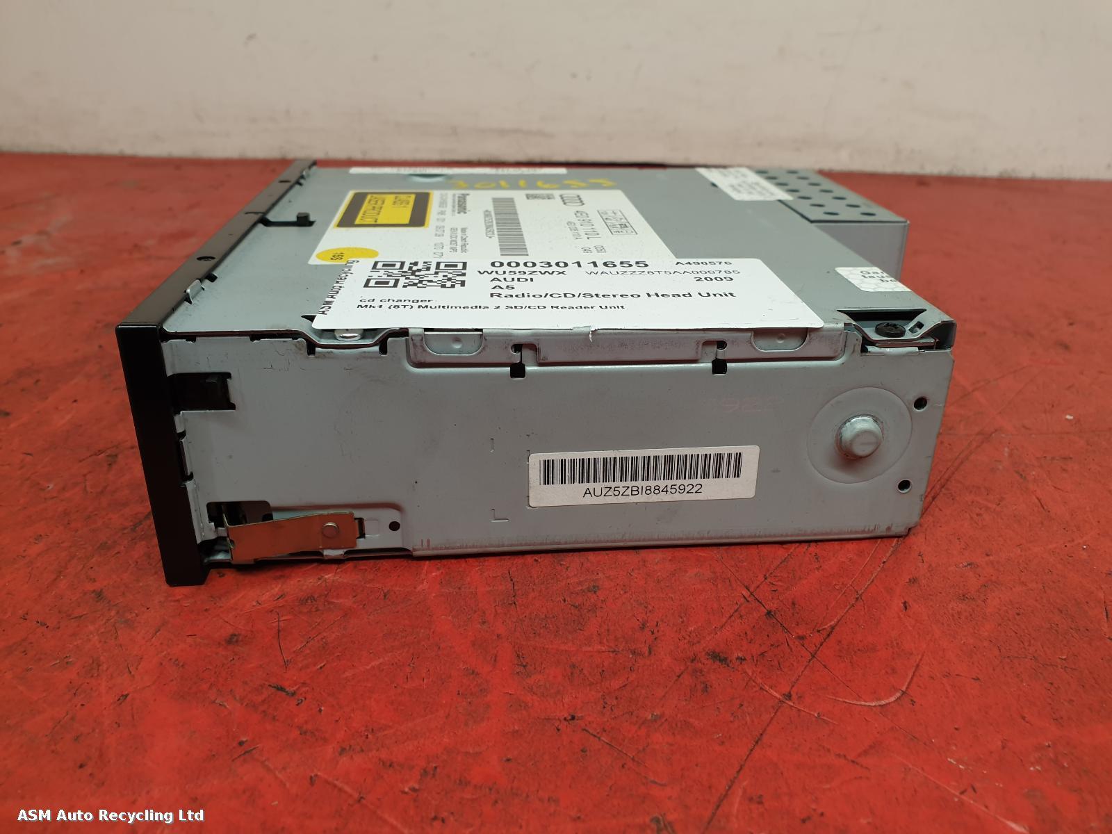 View Auto part CD Changer Audi A5 2009