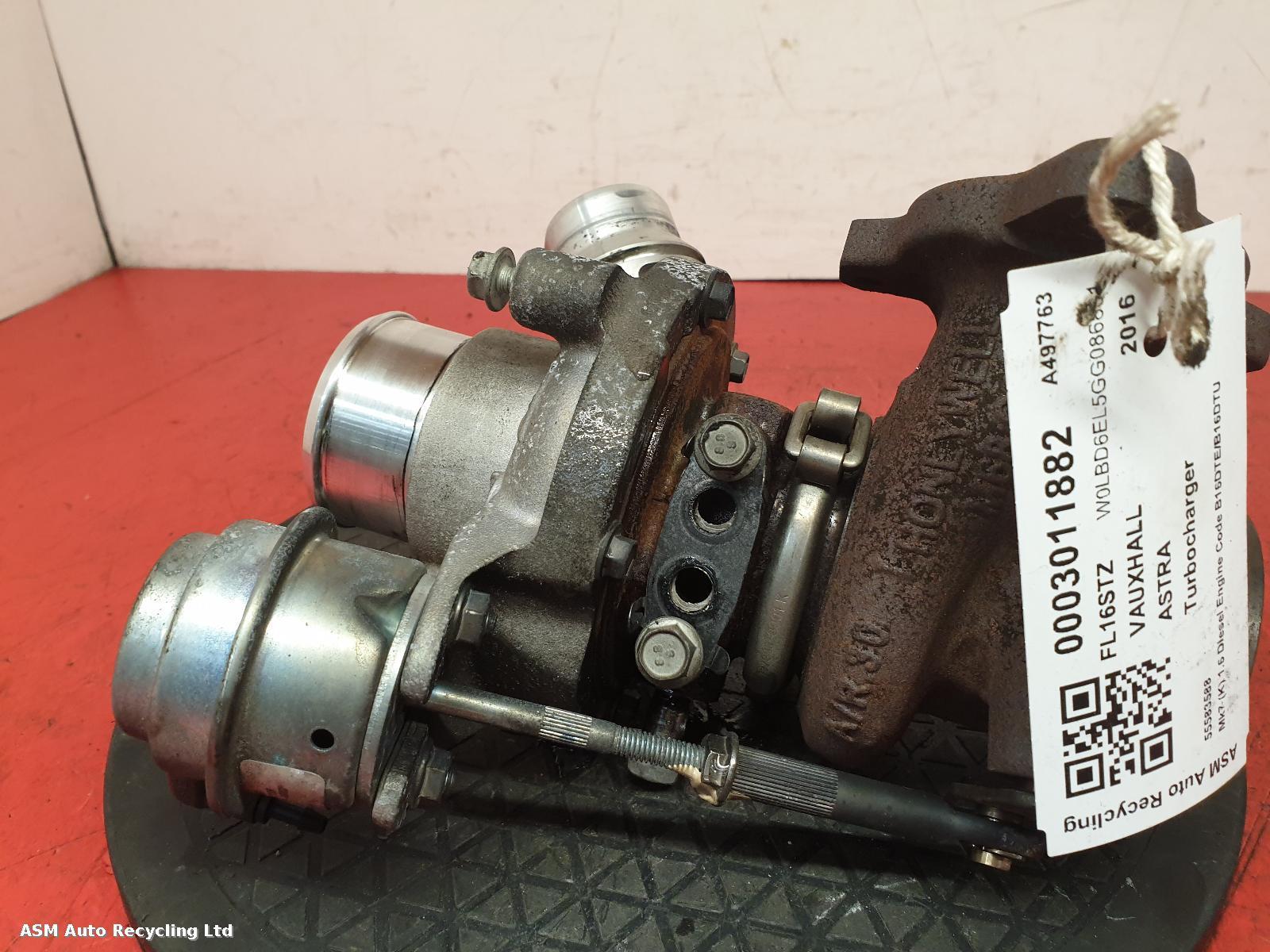 View Auto part Turbocharger Vauxhall Astra 2016