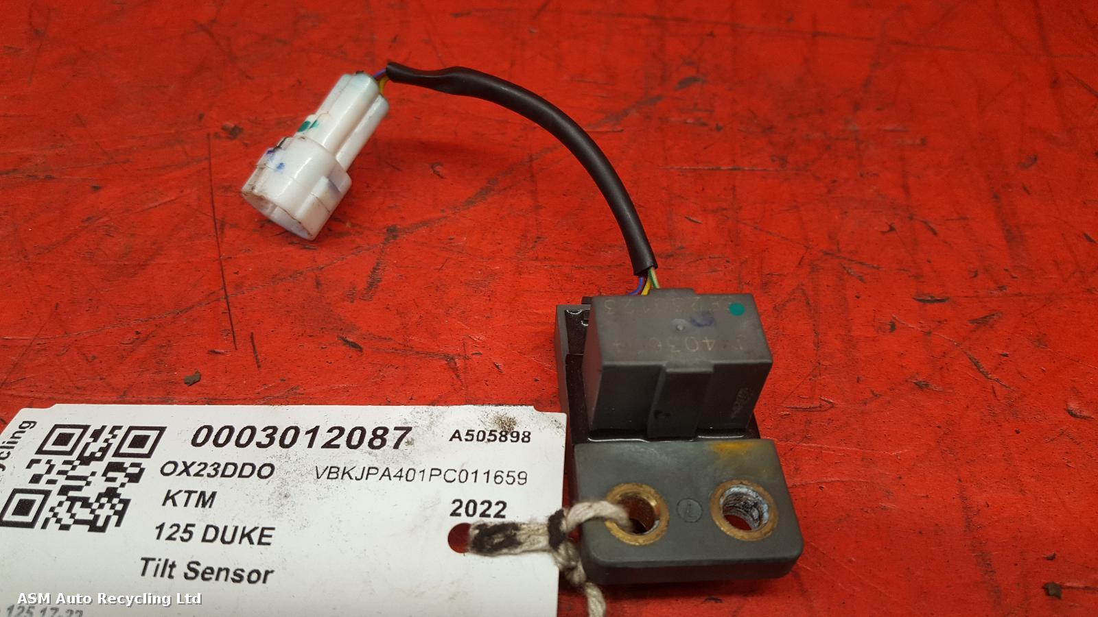 View Auto part Tilt Sensor Ktm 125 Duke 2022