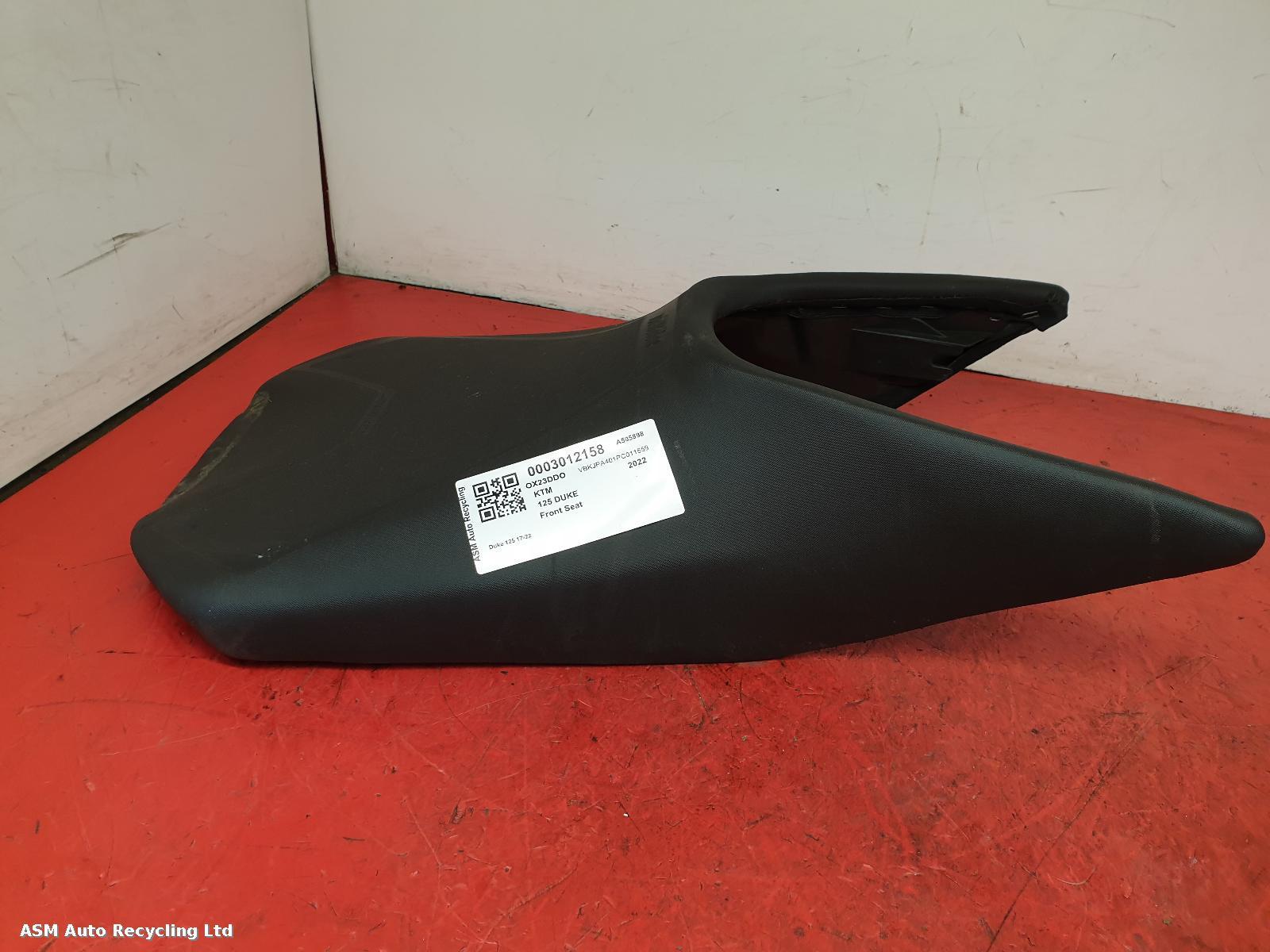 View Auto part Front Seat Ktm 125 Duke 2022