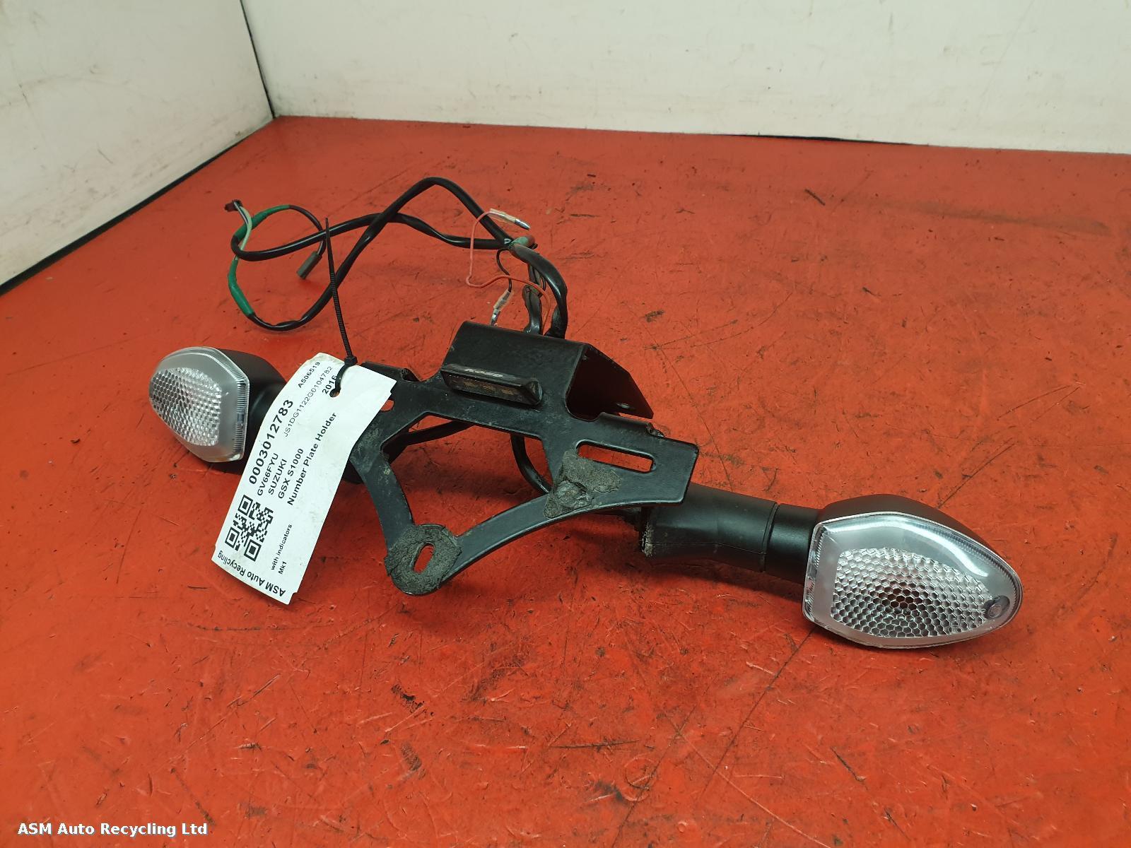 View Auto part Number Plate Holder Suzuki Gsx S1000 2016