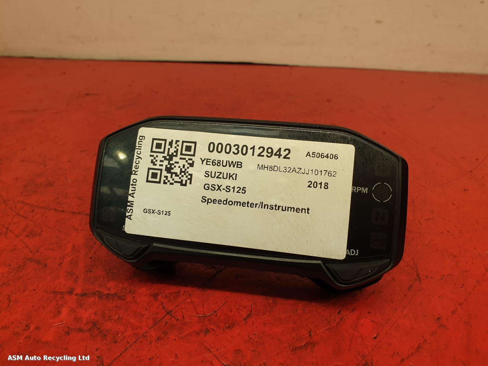 View Auto part Speedometer Suzuki Gsx-s125 2018