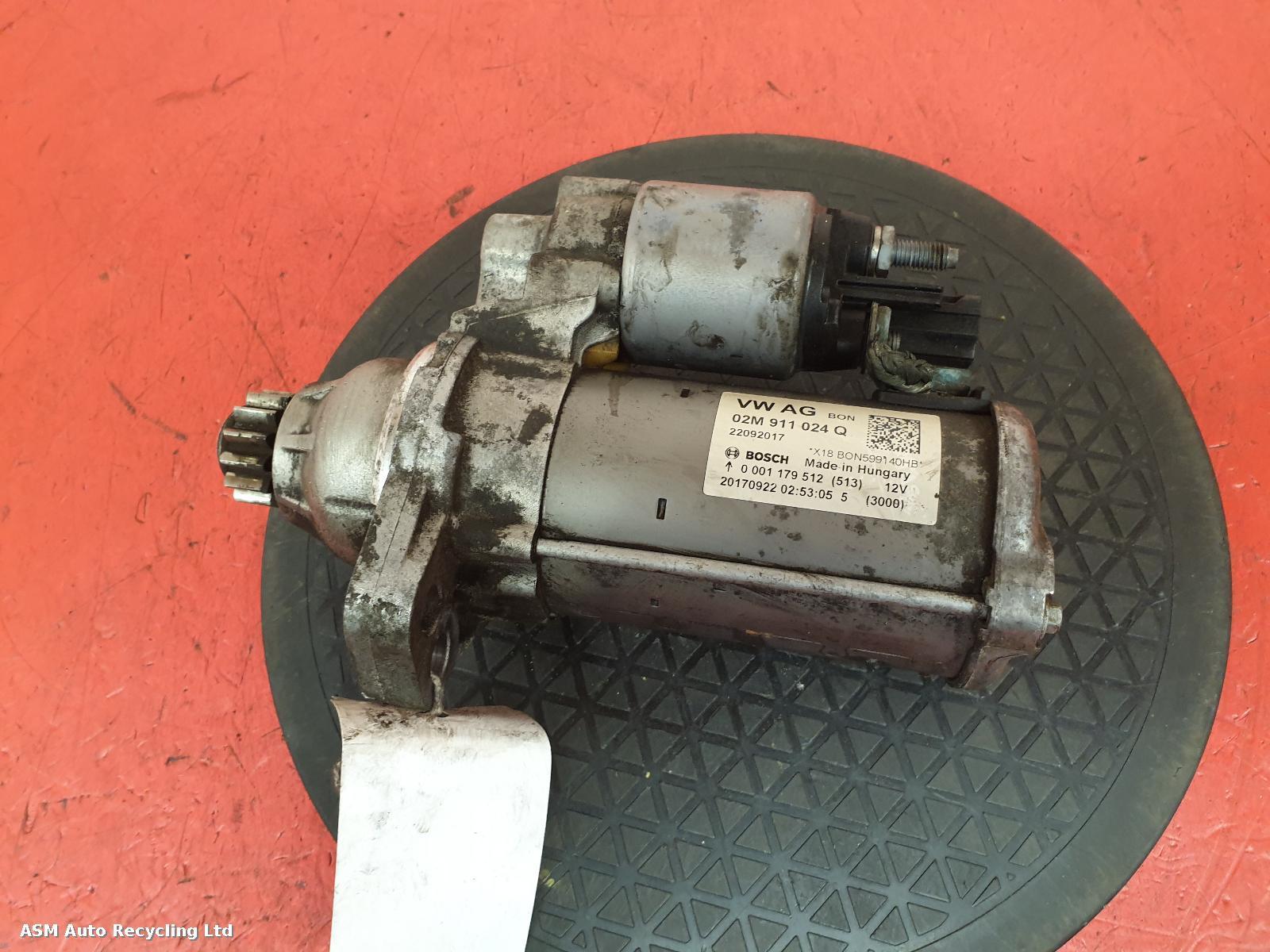View Auto part Starter Motor Audi A3 2017