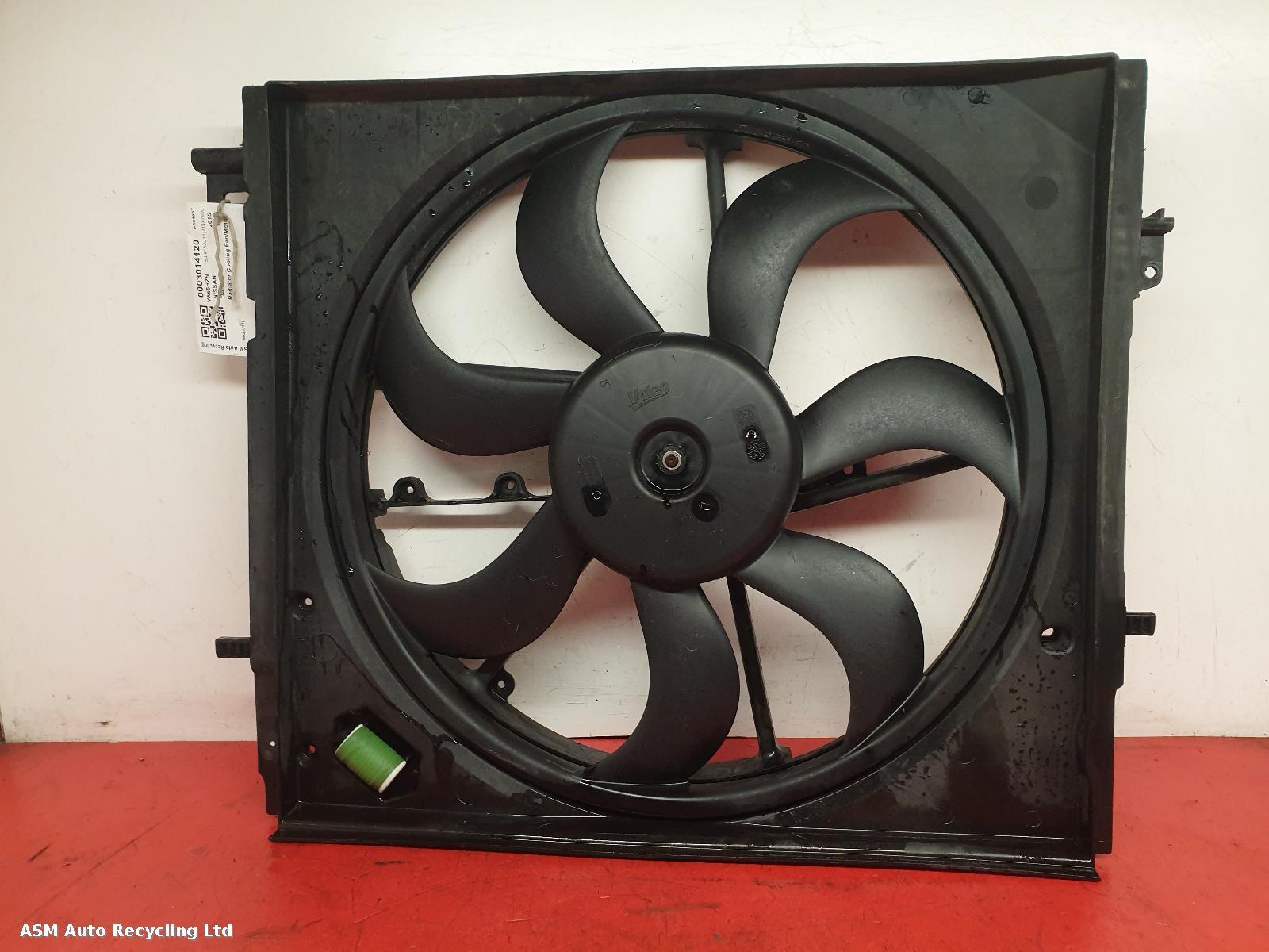 View Auto part Engine Cooling Motor Nissan Qashqai 2015