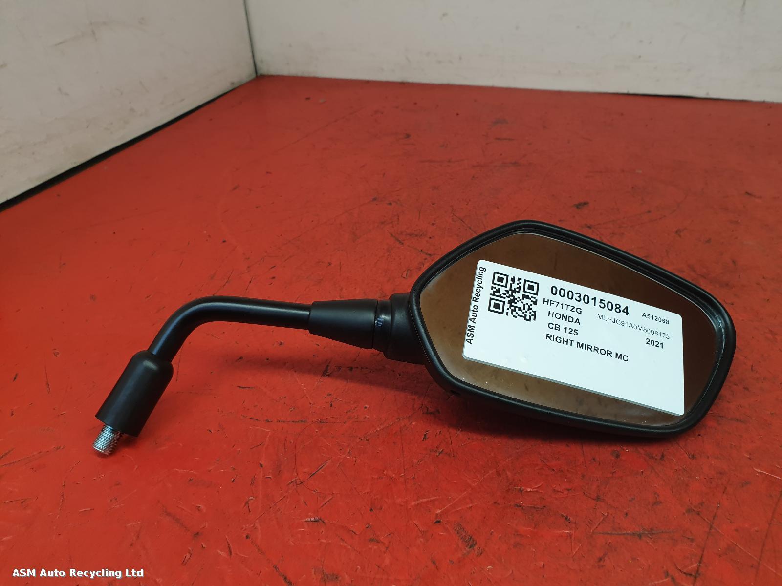 View Auto part Right Mirror Honda Cb 125 2021