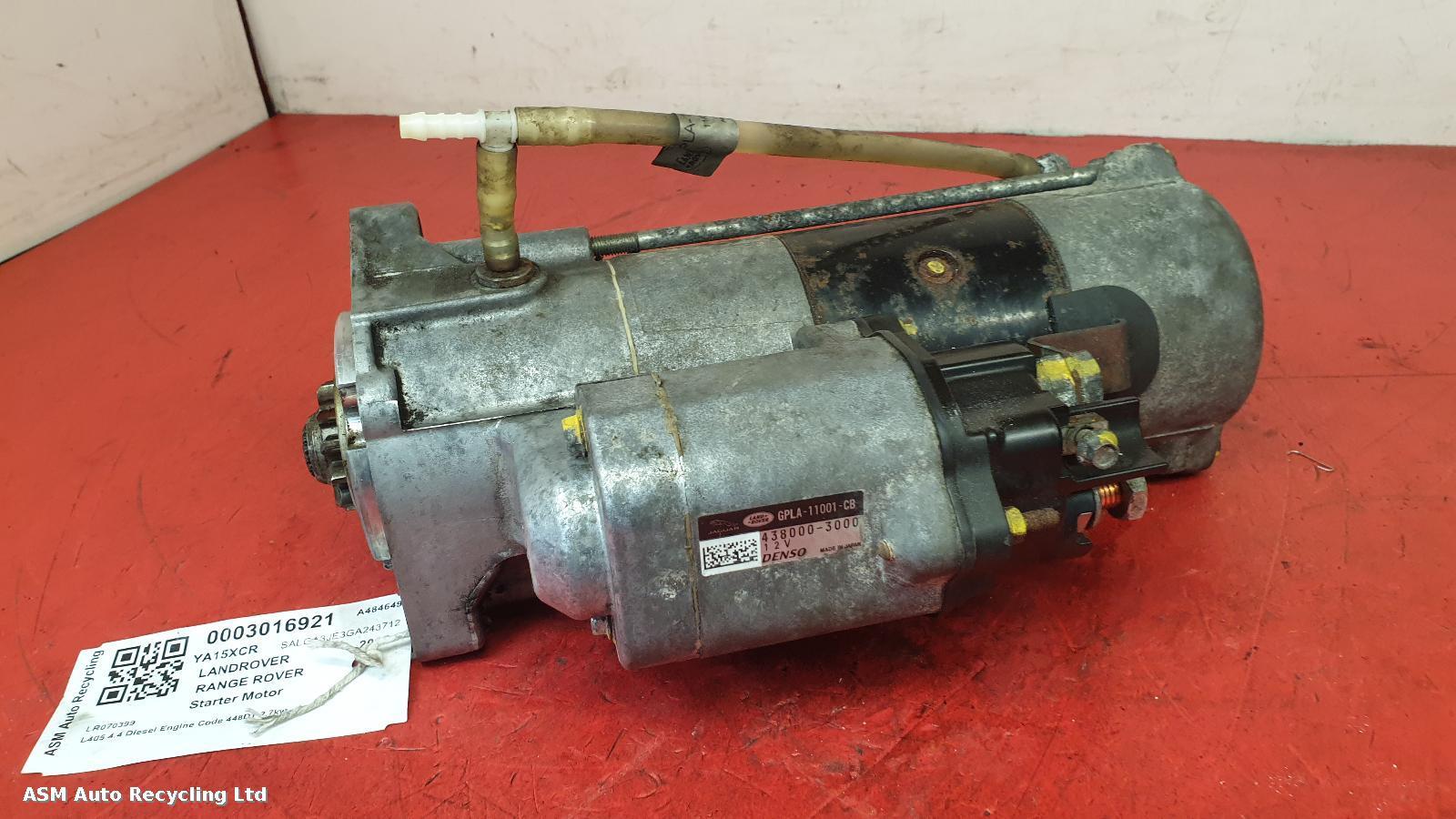 View Auto part Starter Motor Land Rover Range Rover 2015