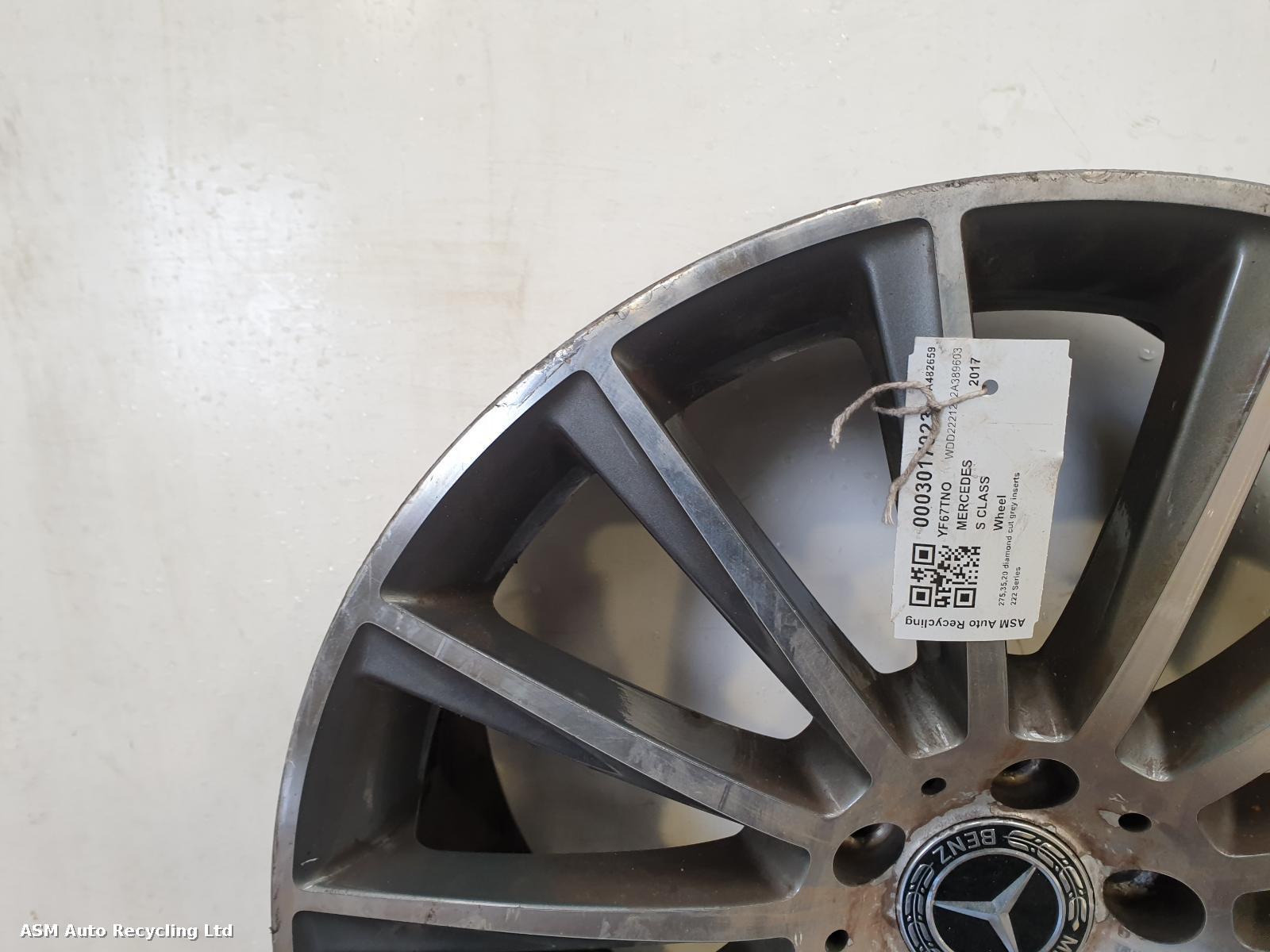 View Auto part Wheel Mercedes S Class 2017