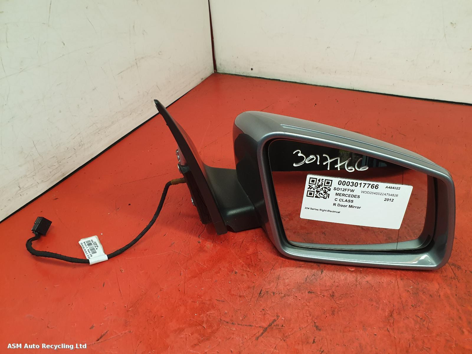 View Auto part R Door Mirror Mercedes C Class 2012