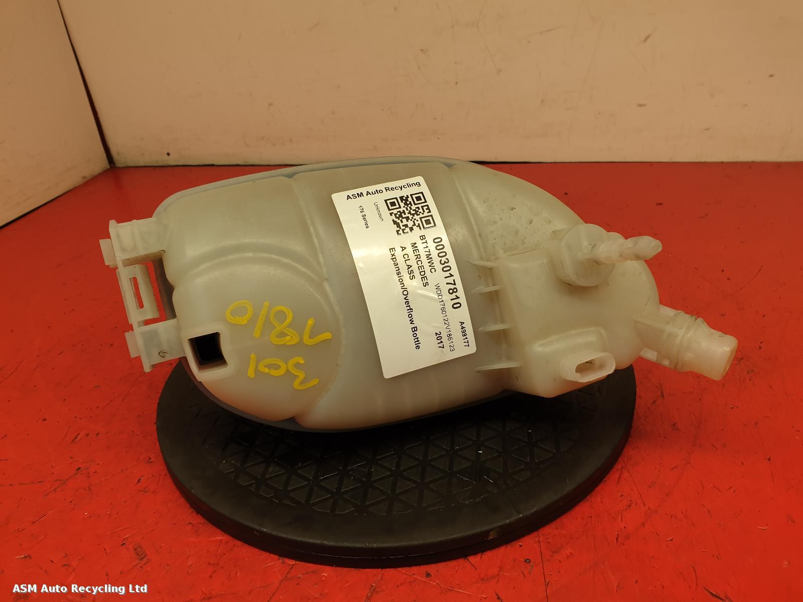 View Auto part Overflow Bottle Mercedes A Class 2017