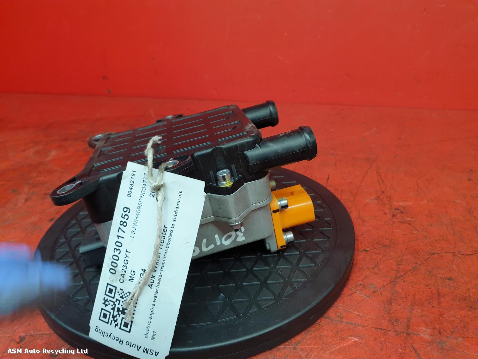 View Auto part Aux Water Heater Mg Mg4 2023