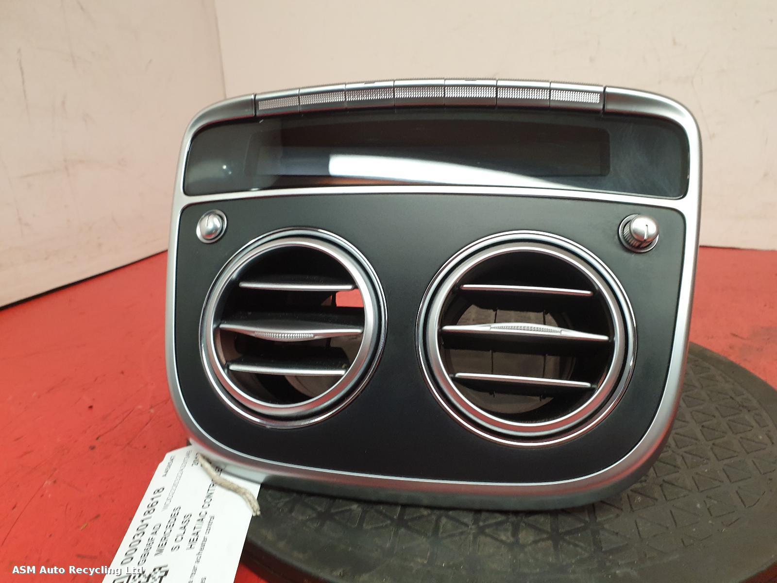 View Auto part Heater/AC Controller Mercedes S Class 2017