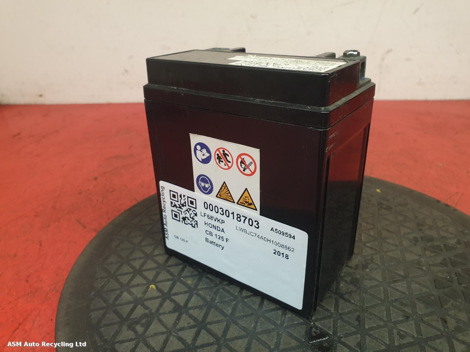 View Auto part Battery Honda Cb 125 F 2018