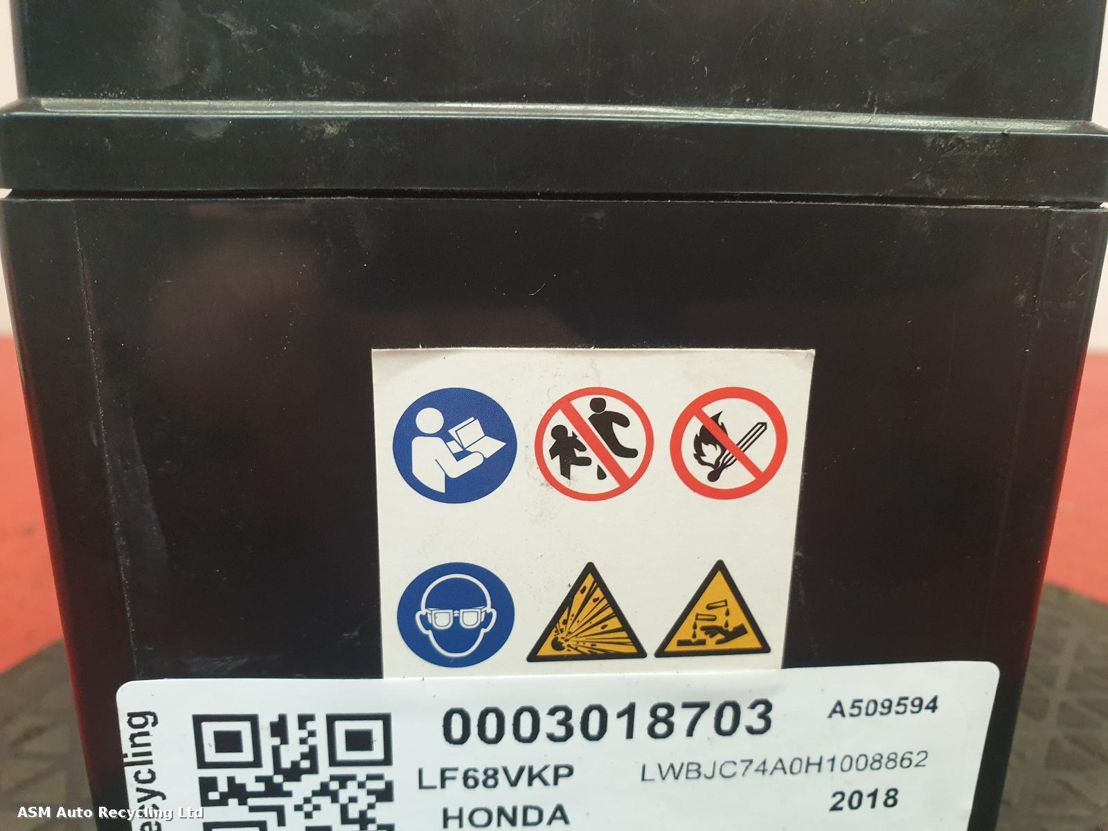View Auto part Battery Honda Cb 125 F 2018