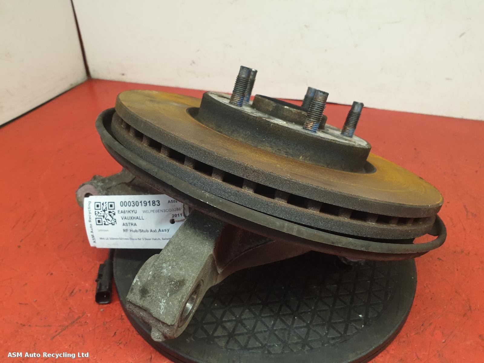 View Auto part RF Hub/Stub Axle Assembly Vauxhall Astra 2011