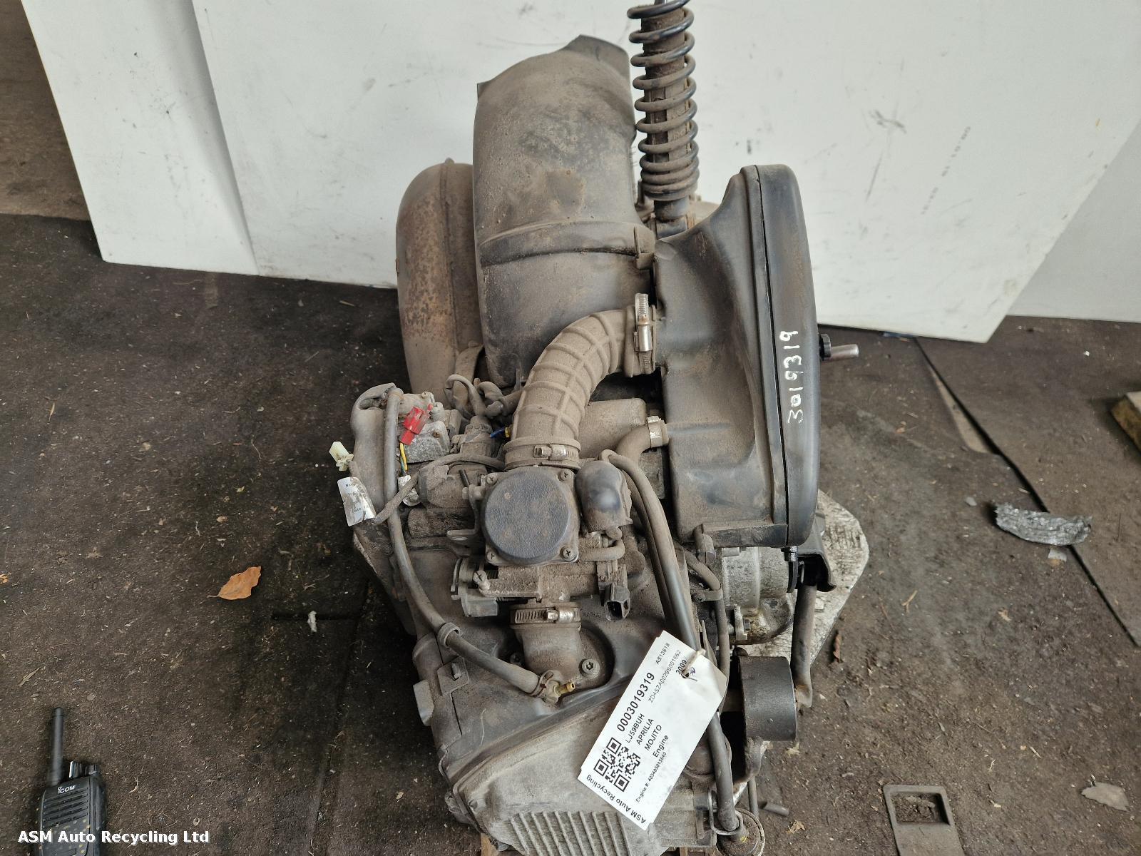 View Auto part Engine Aprilia Mojito 2009
