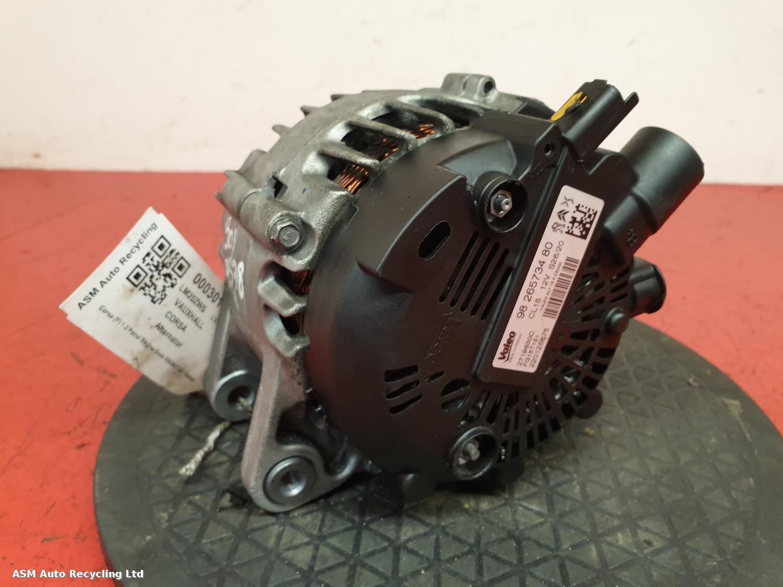 View Auto part Alternator Vauxhall Corsa 2020