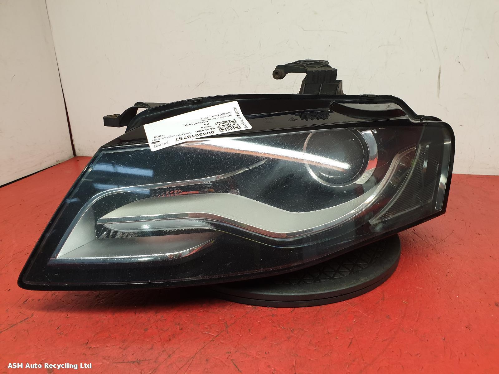 View Auto part L Headlamp Audi A4 2009