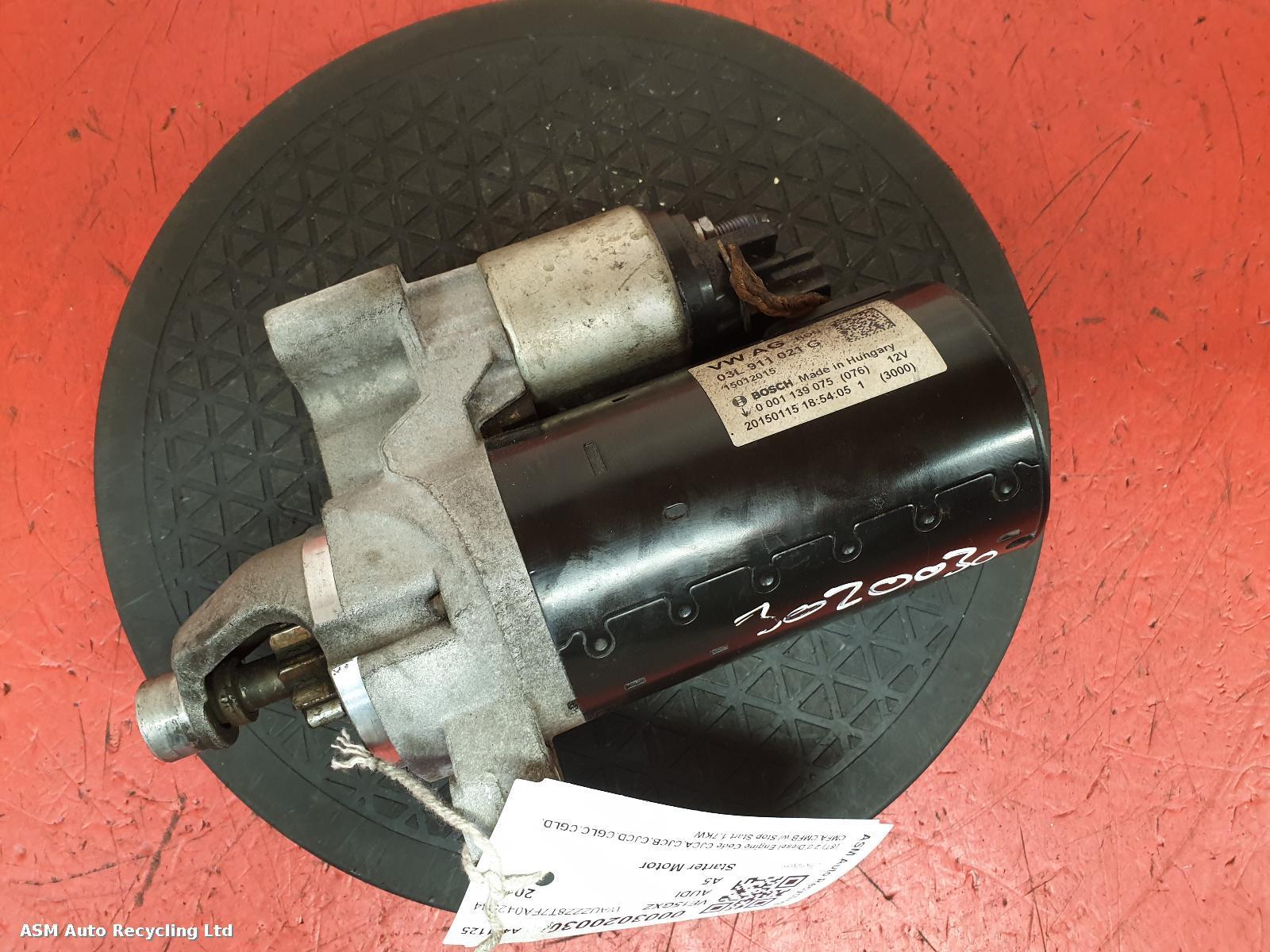 View Auto part Starter Motor Audi A5 2015