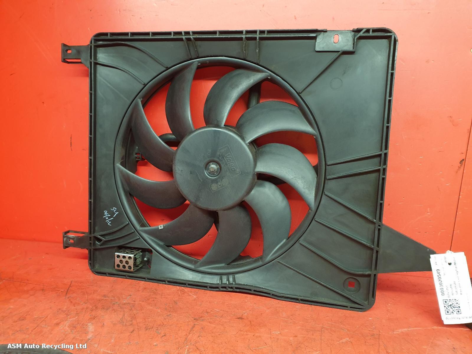 View Auto part Engine Cooling Motor Nissan Qashqai 2012