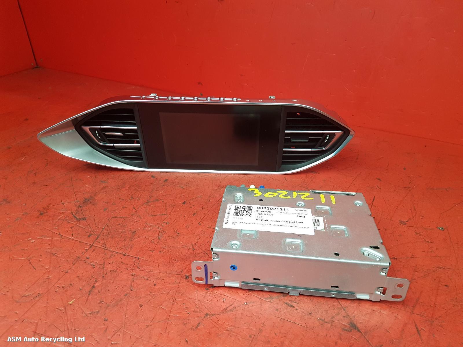 View Auto part A/V Equipment Peugeot 308 2014