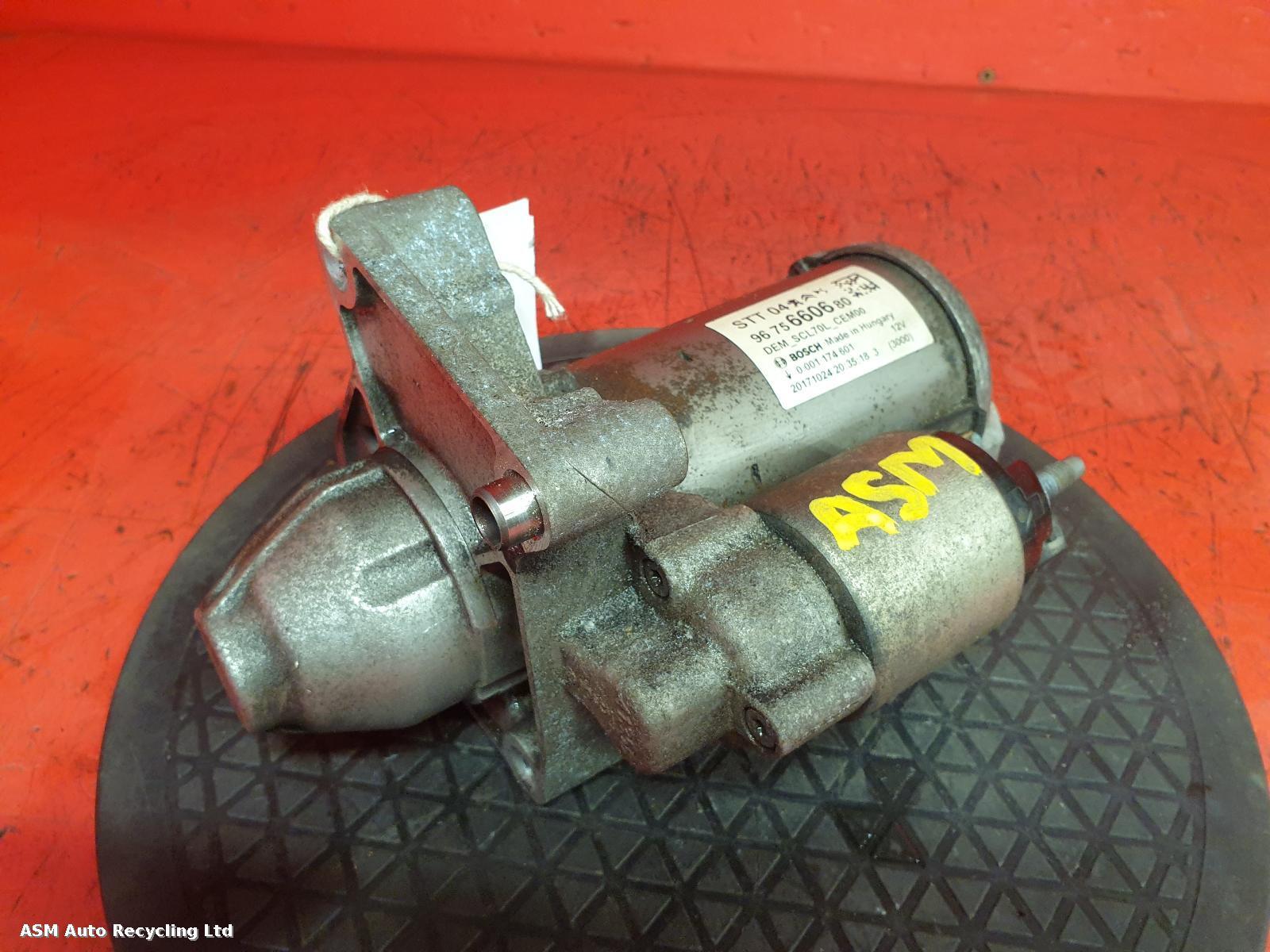 View Auto part Starter Motor Citroen C4 Picasso 2017