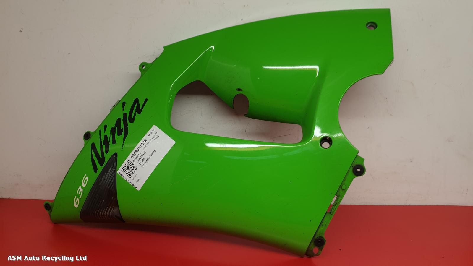 View Auto part LH Middle Fairing Kawasaki Zx 636 2005