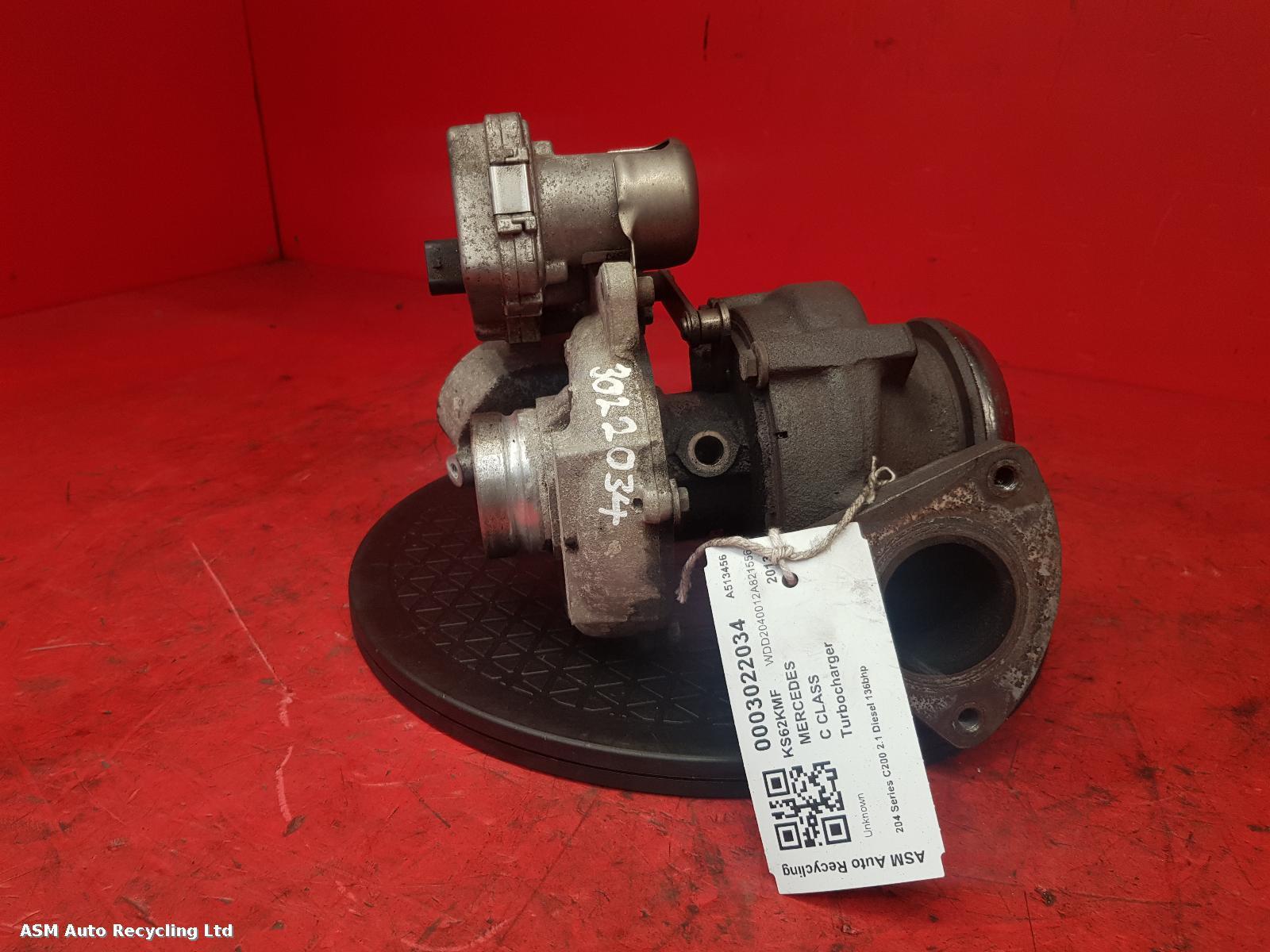 View Auto part Turbocharger Mercedes C Class 2013