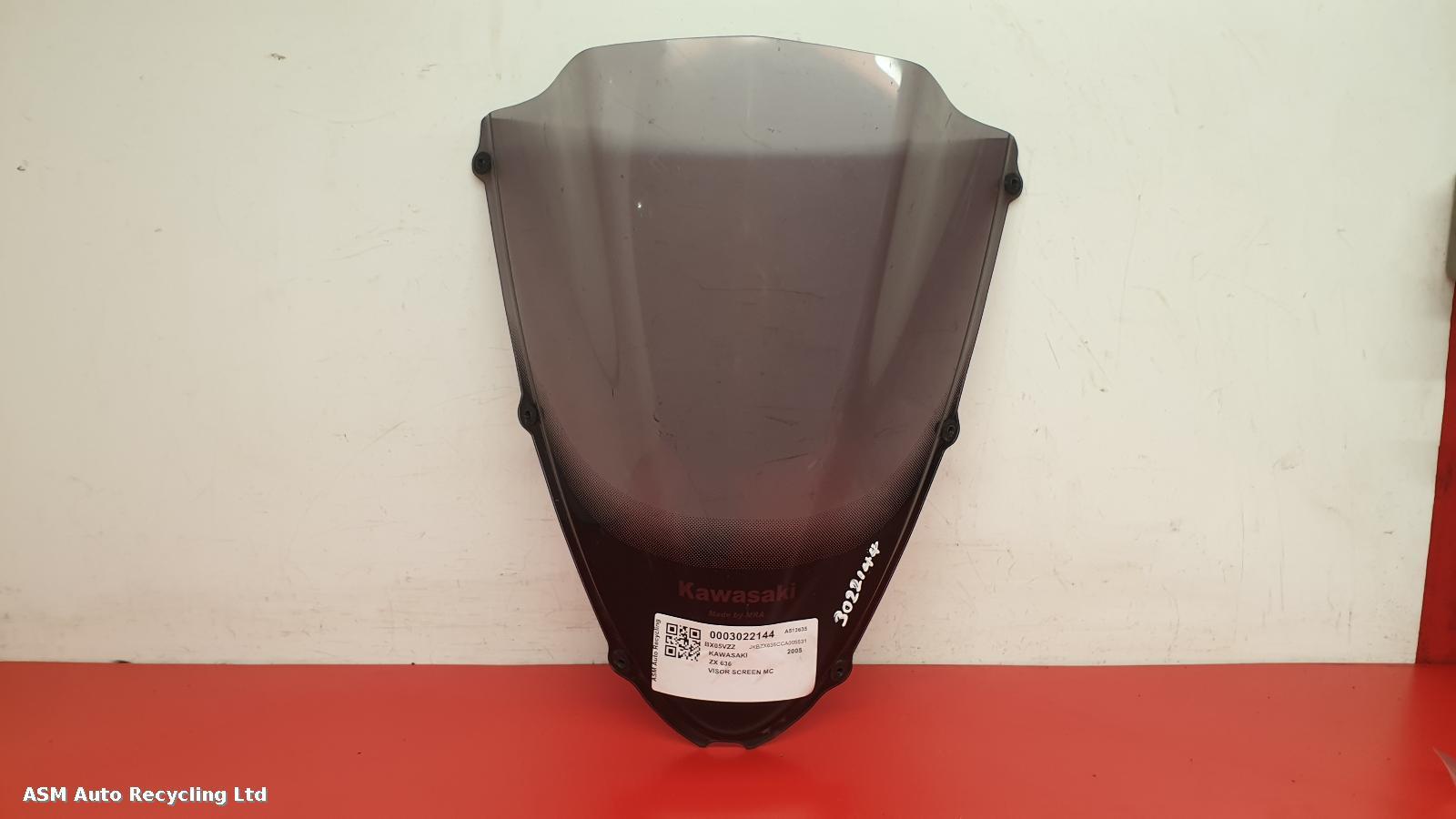 View Auto part Visor Screen Kawasaki Zx 636 2005