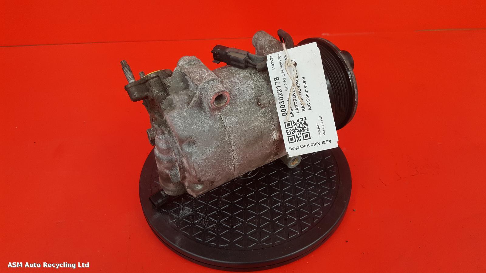 View Auto part Compressor Land Rover Range Rover Evoque 2013